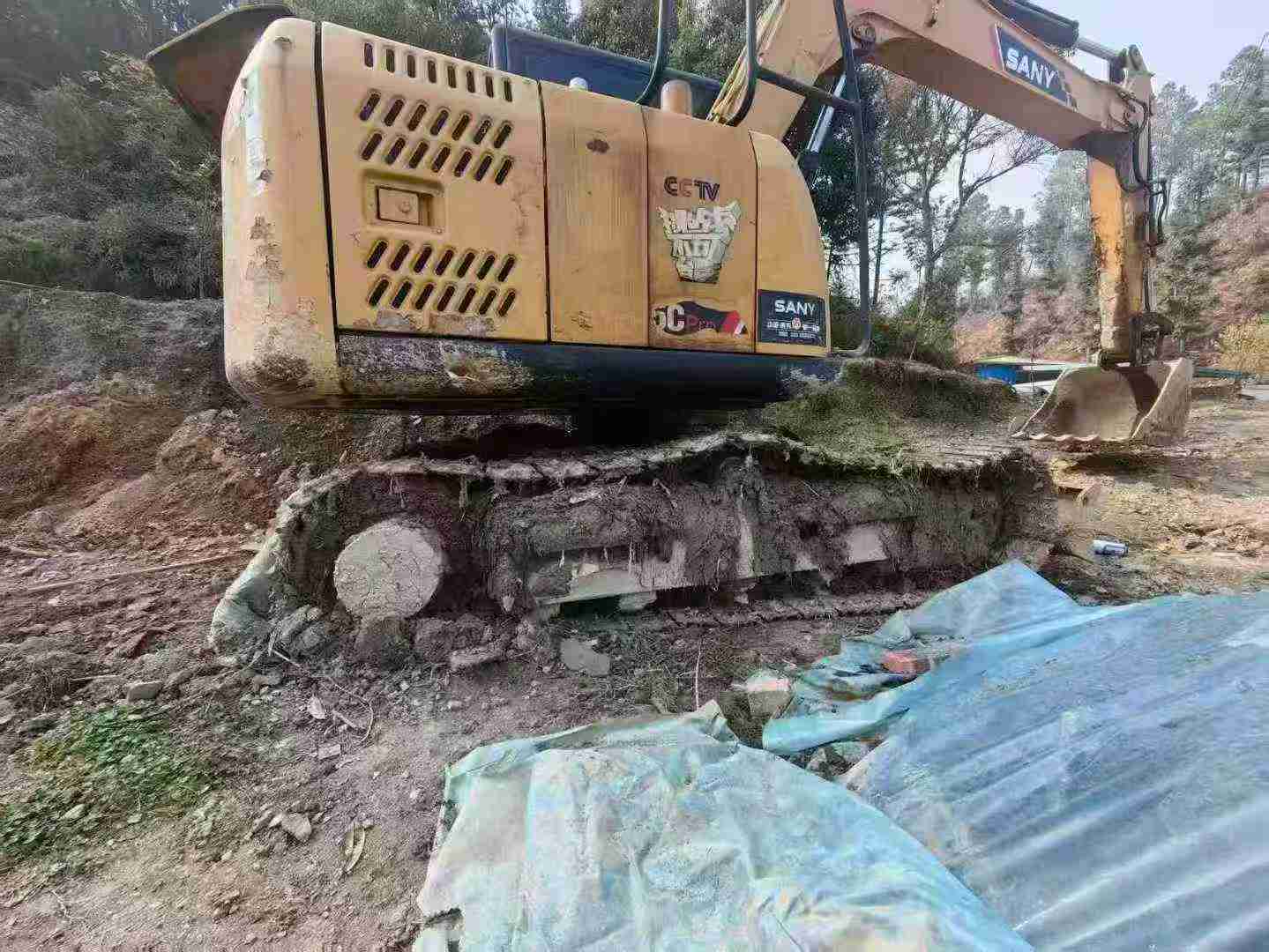 Used Sany SY75 Excavator 2016 Model / 2