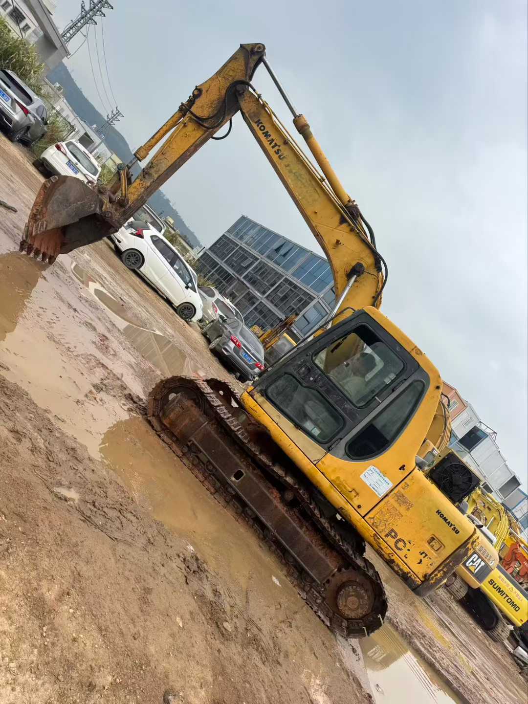 Used Komatsu PC120-6E Excavator 2016 Model