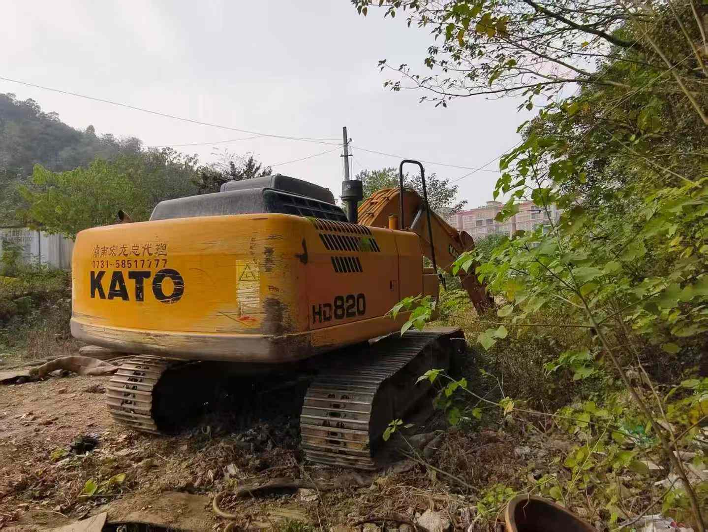 Used Kato HD820R Excavator 2019 Model / 2