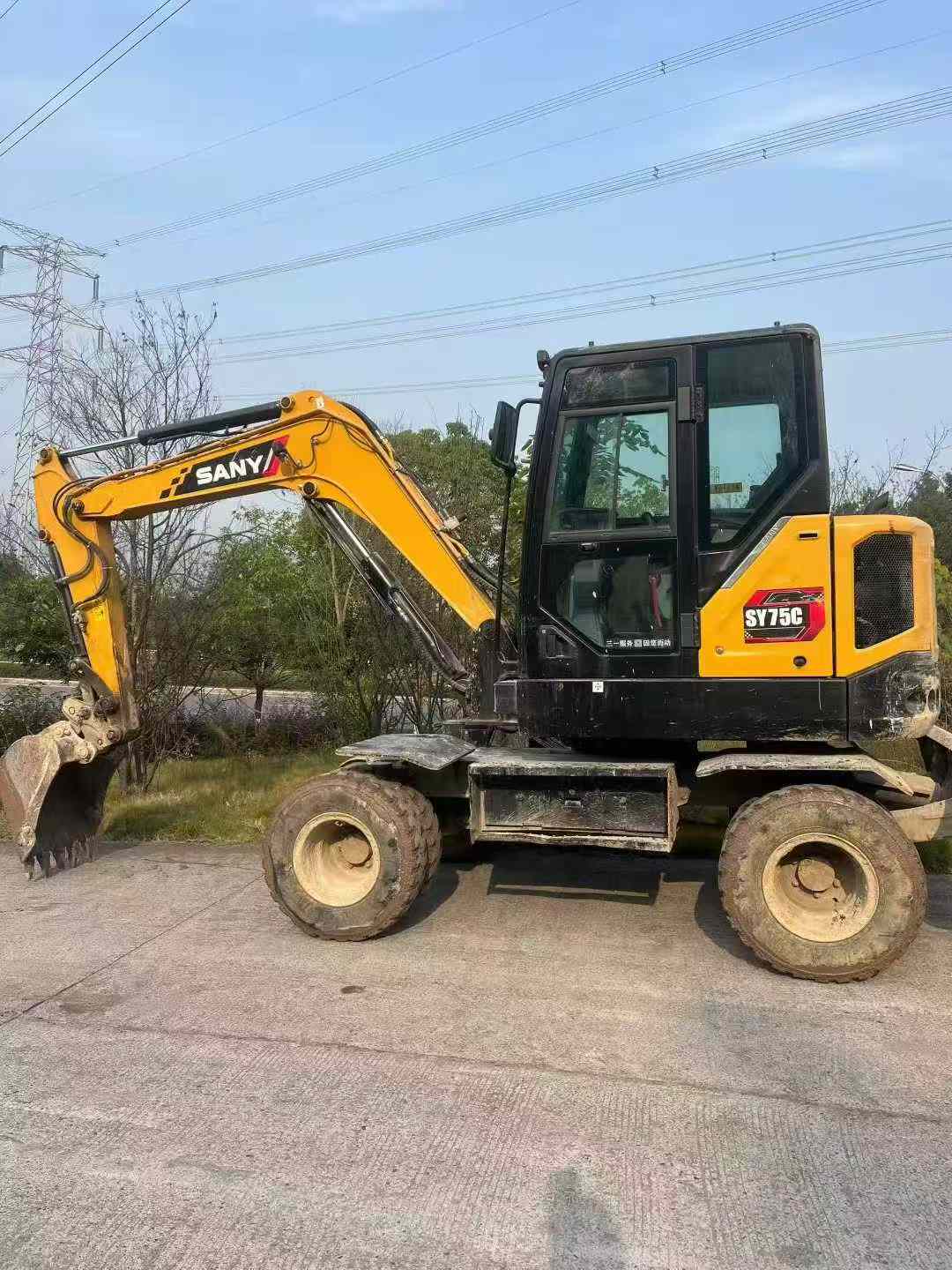 Used Sany SY65W Excavator 2024 Model
