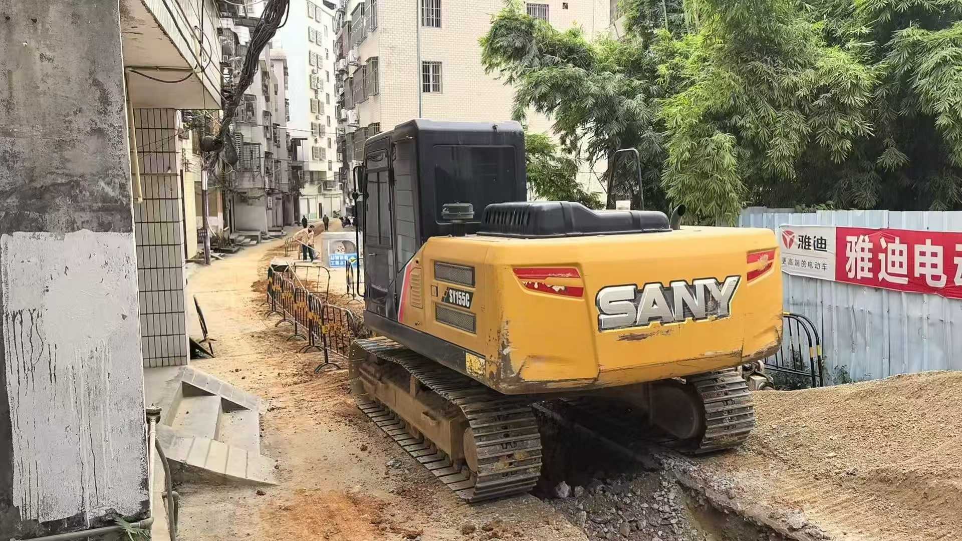 Used Sany SY135 Excavator 2021 Model