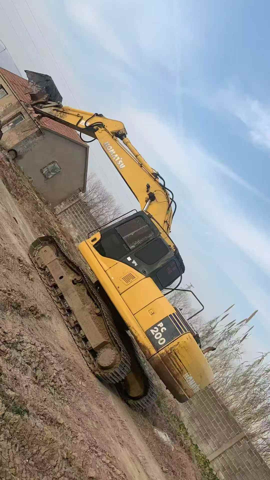 Used Komatsu PW200-7 Excavator 2007 Model / 2