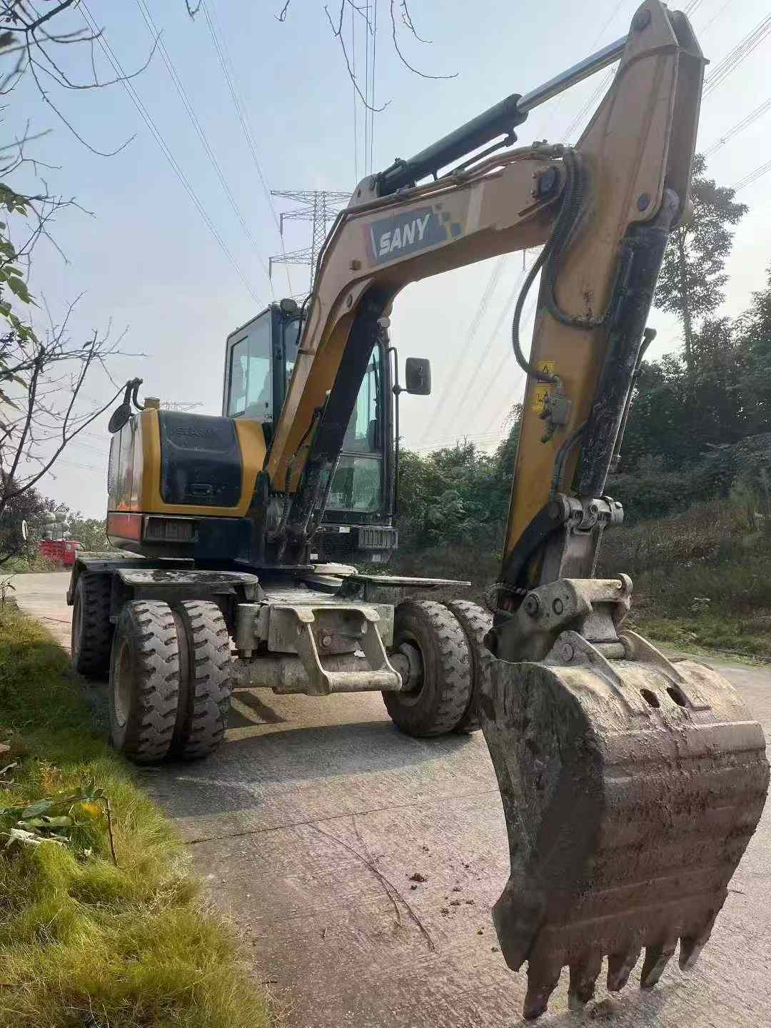 Used Sany SY65W Excavator 2024 Model / 5