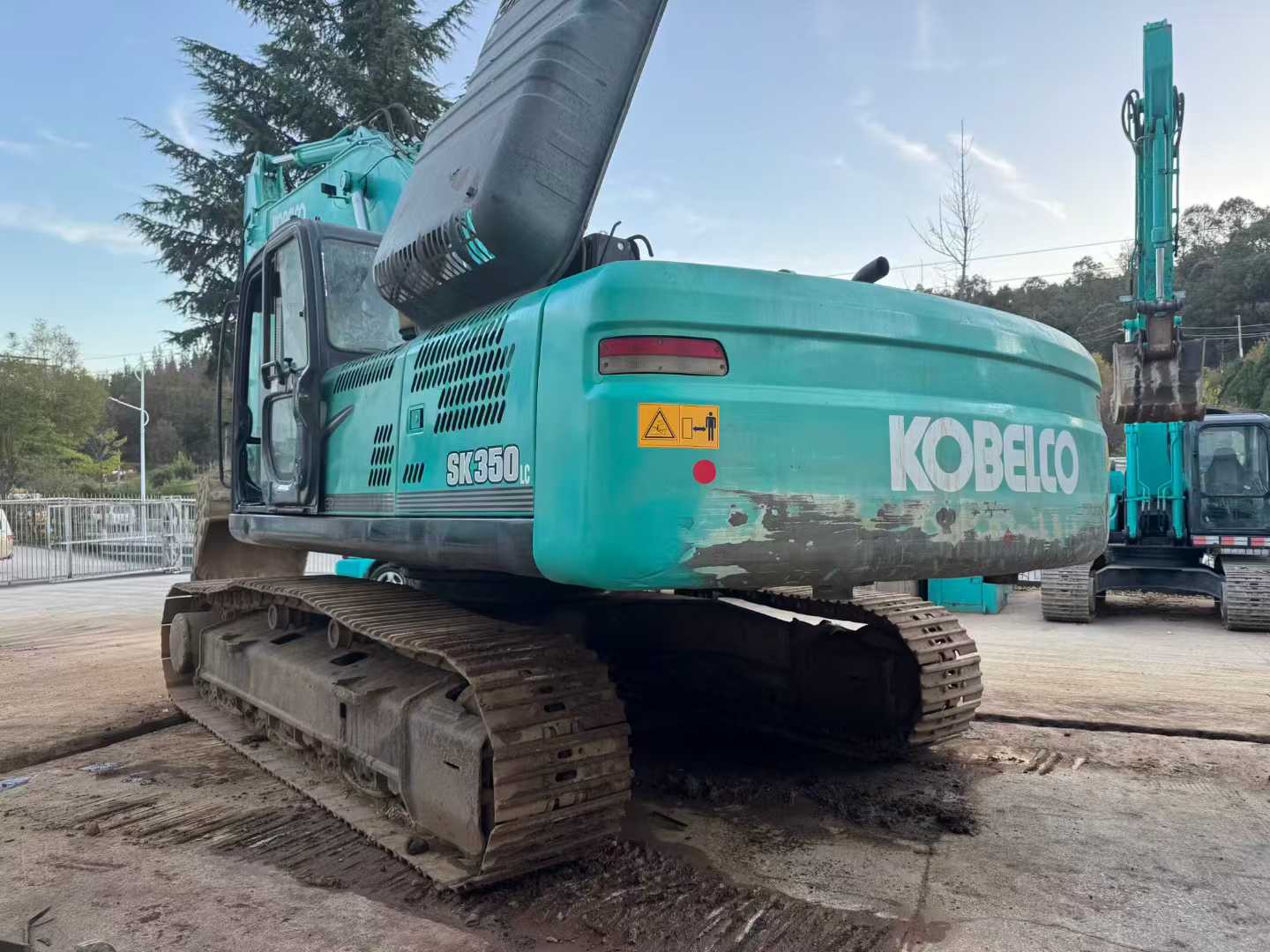 Used Kobelco SK350-8 Excavator 2014 Model