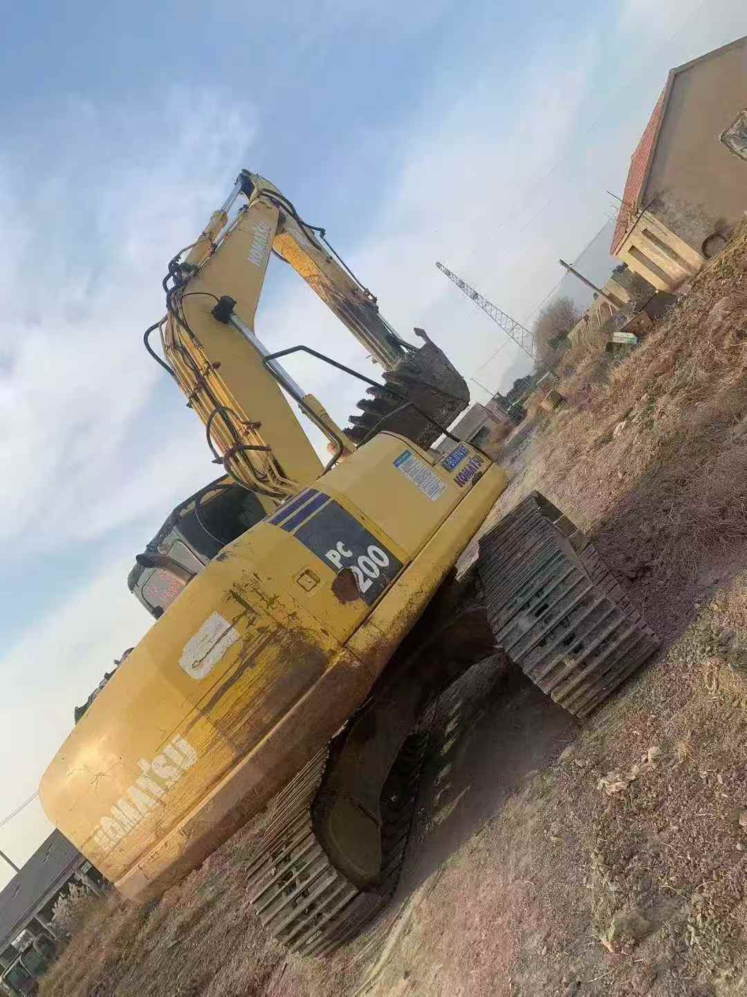 Used Komatsu PW200-7 Excavator 2007 Model