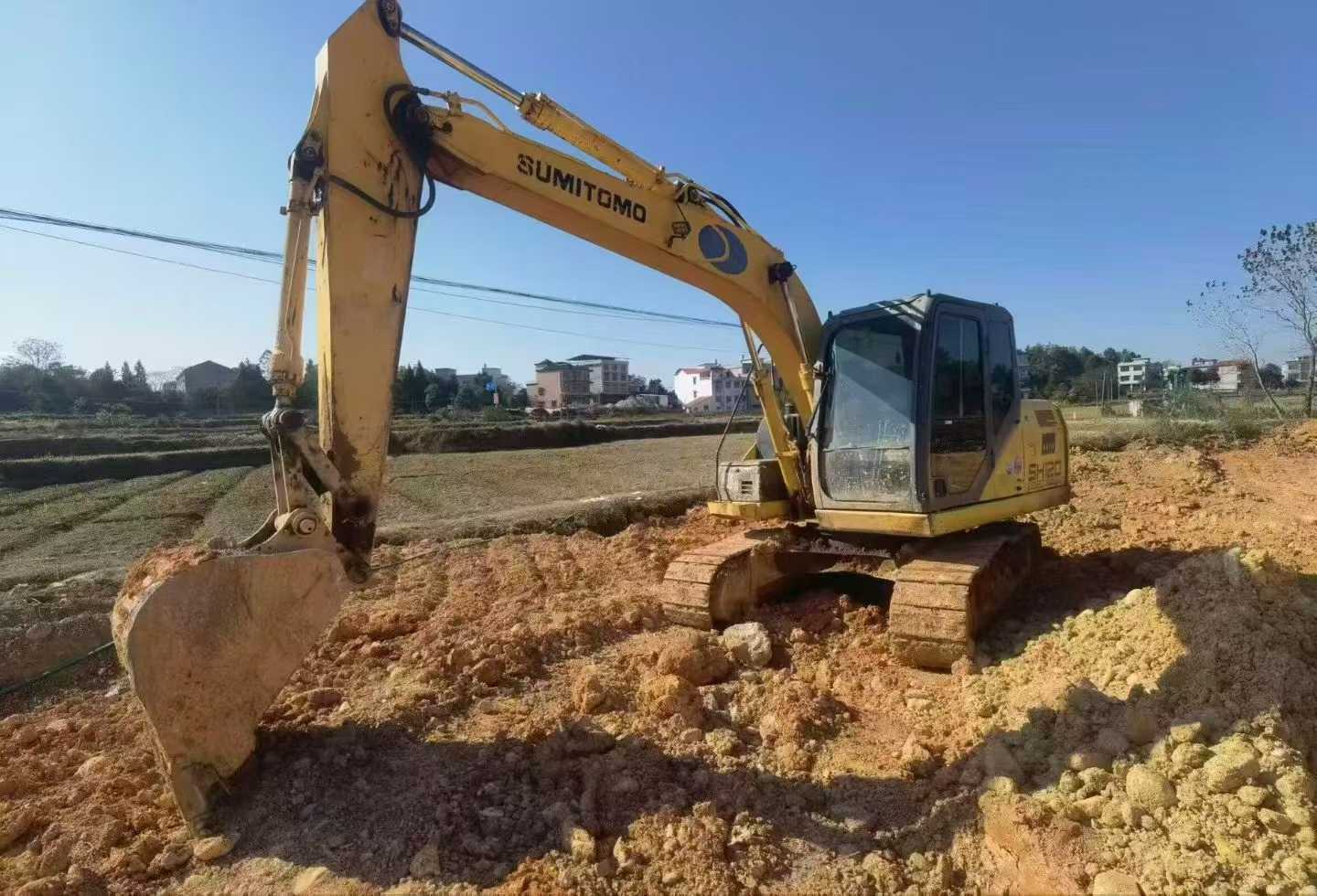 Used Sumitomo SH120 Excavator 2016 Model