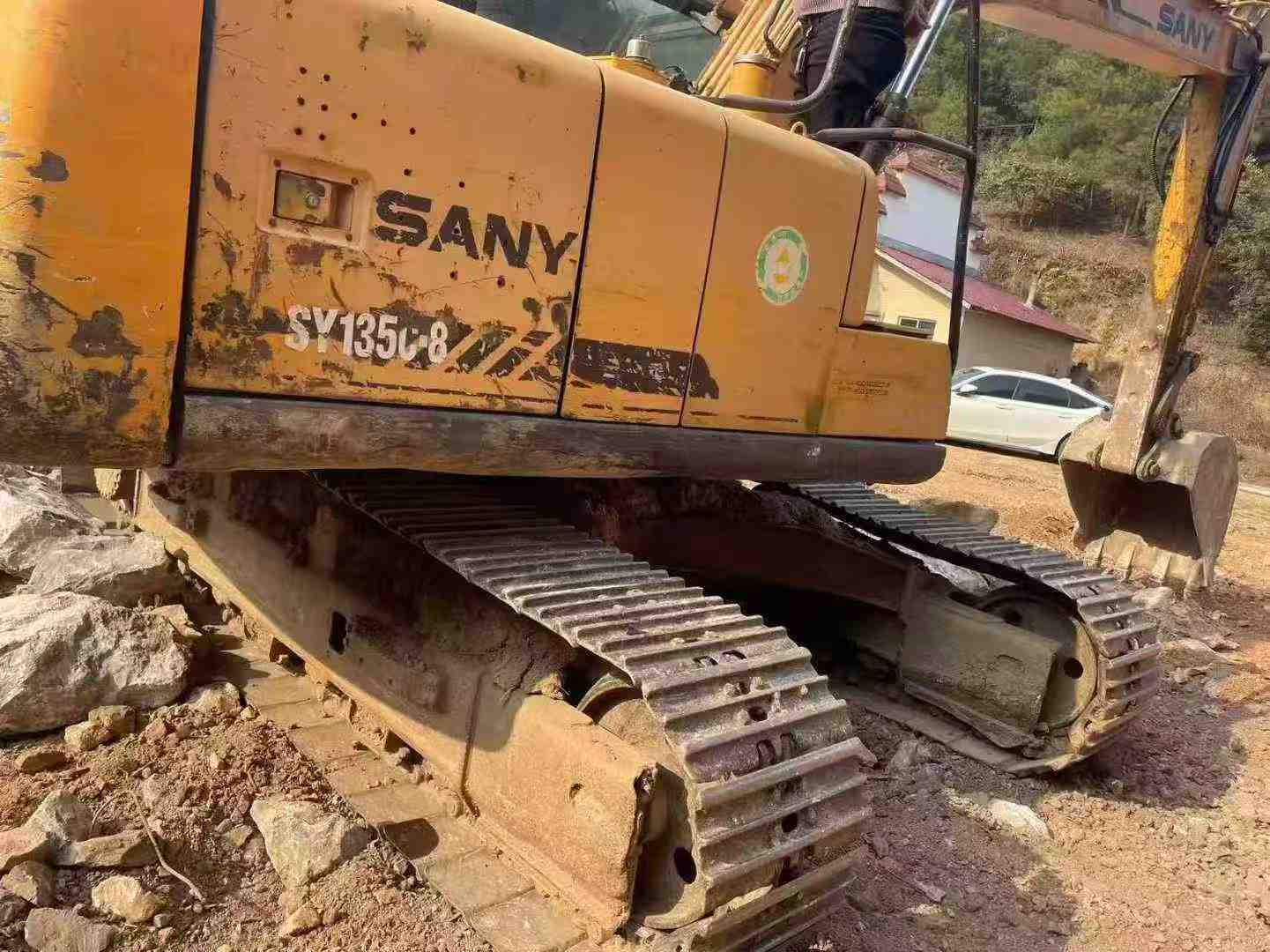 Used Sany SY135 Excavator 2013 Model / 2