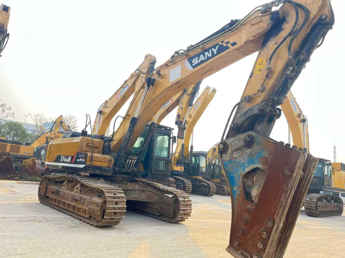 Used Sany SY85 Excavator 2016 Model / 3