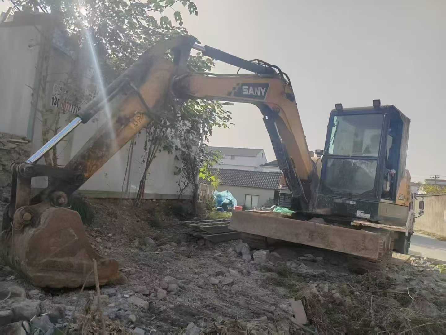 Used Sany SY55 Excavator 2019 Model / 4