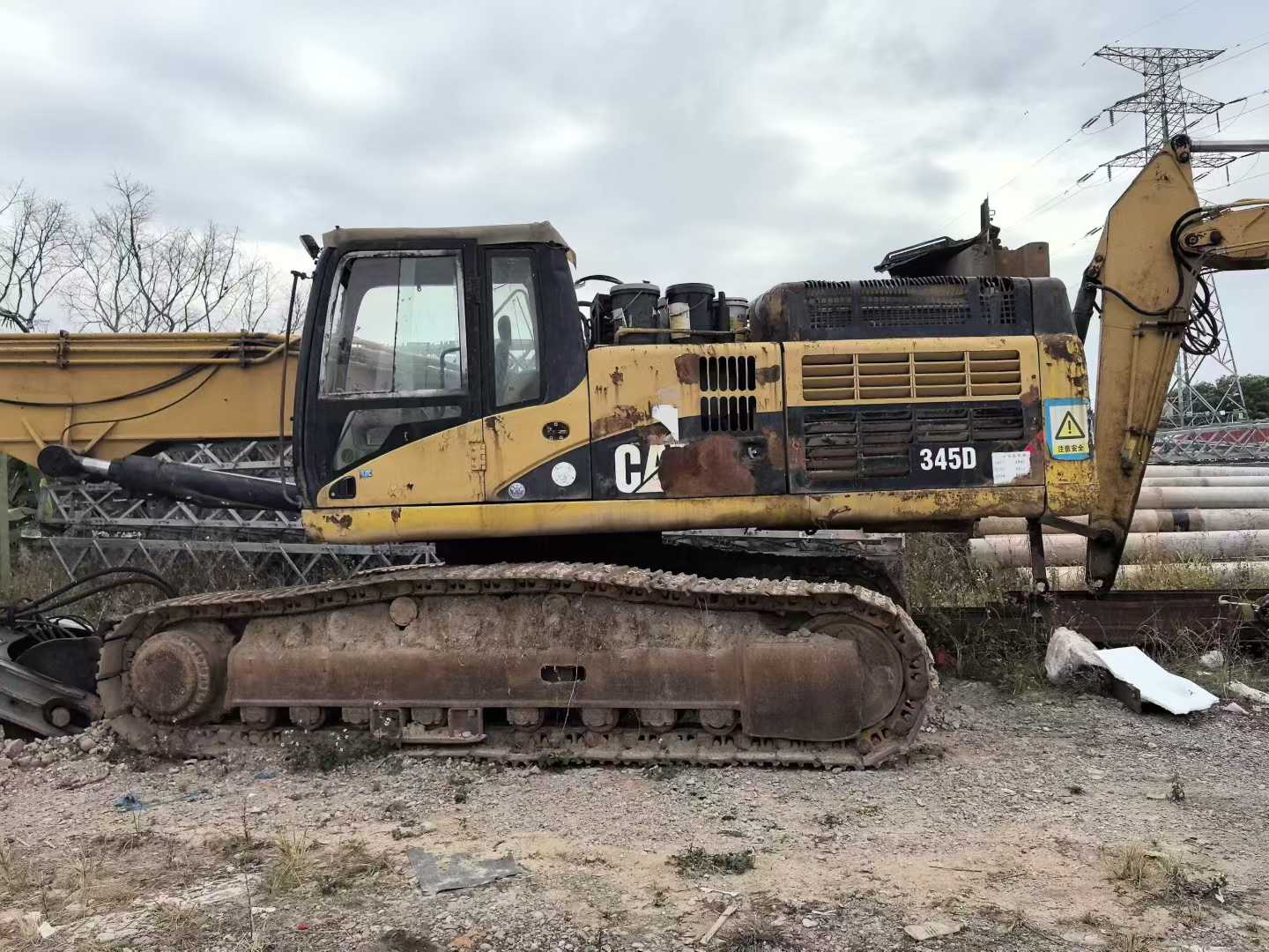 Used Caterpillar 345D Excavator 2016 Model