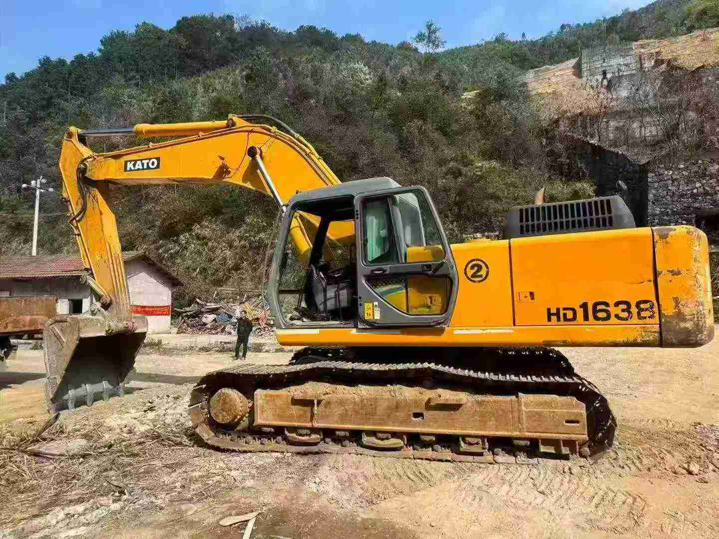 Used Kato HD1430R Excavator 2018 Model / 3