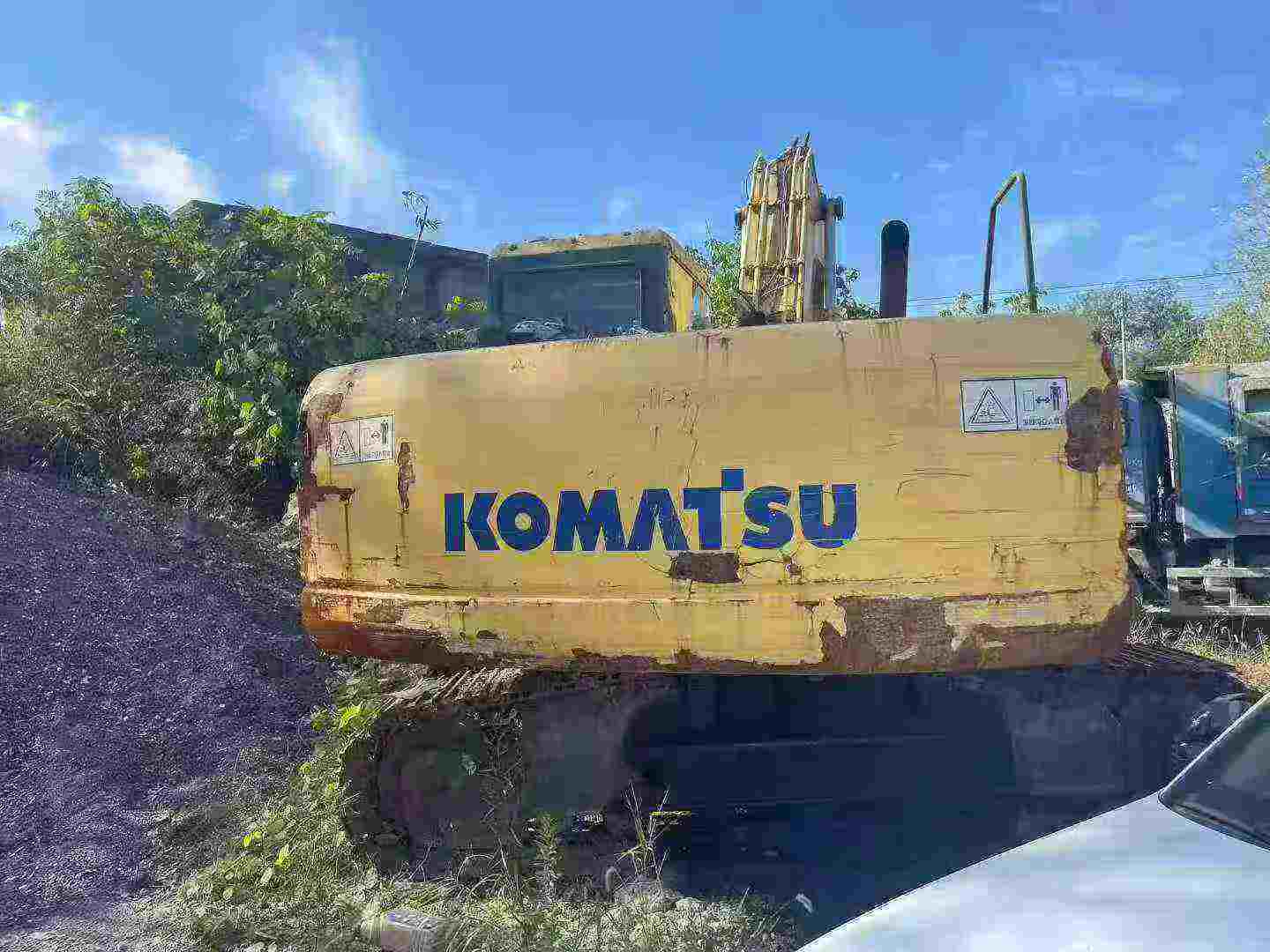Used Komatsu PW200-7 Excavator 2016 Model