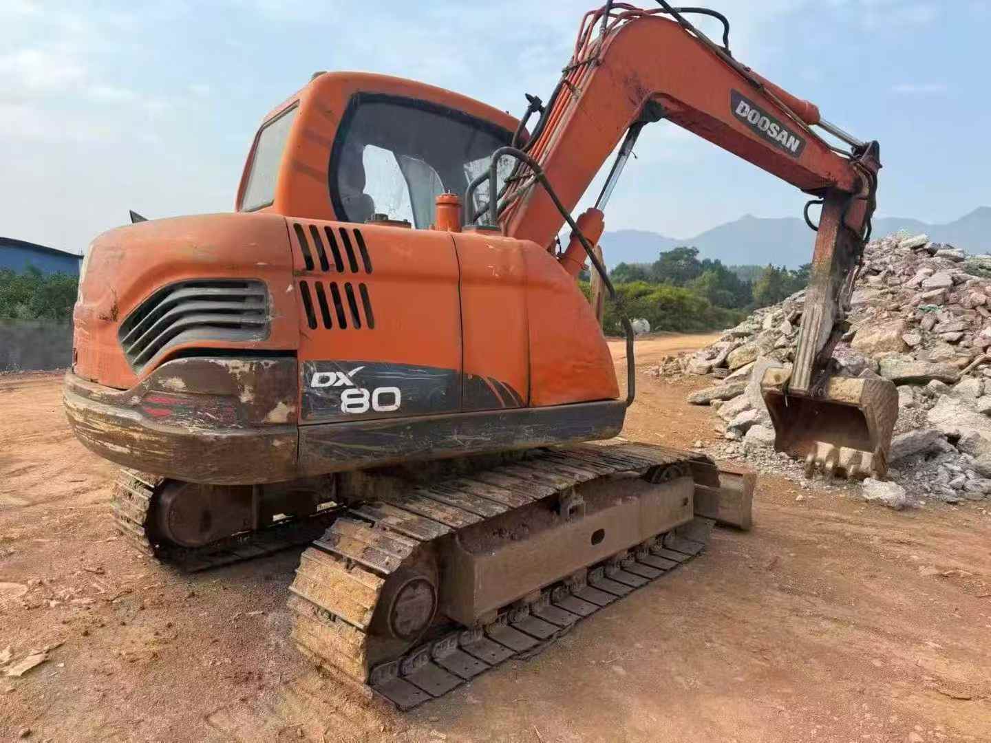 Used Doosan DX80 Excavator 2016 Model