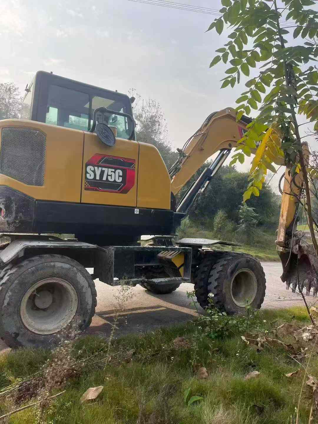 Used Sany SY65W Excavator 2024 Model / 3