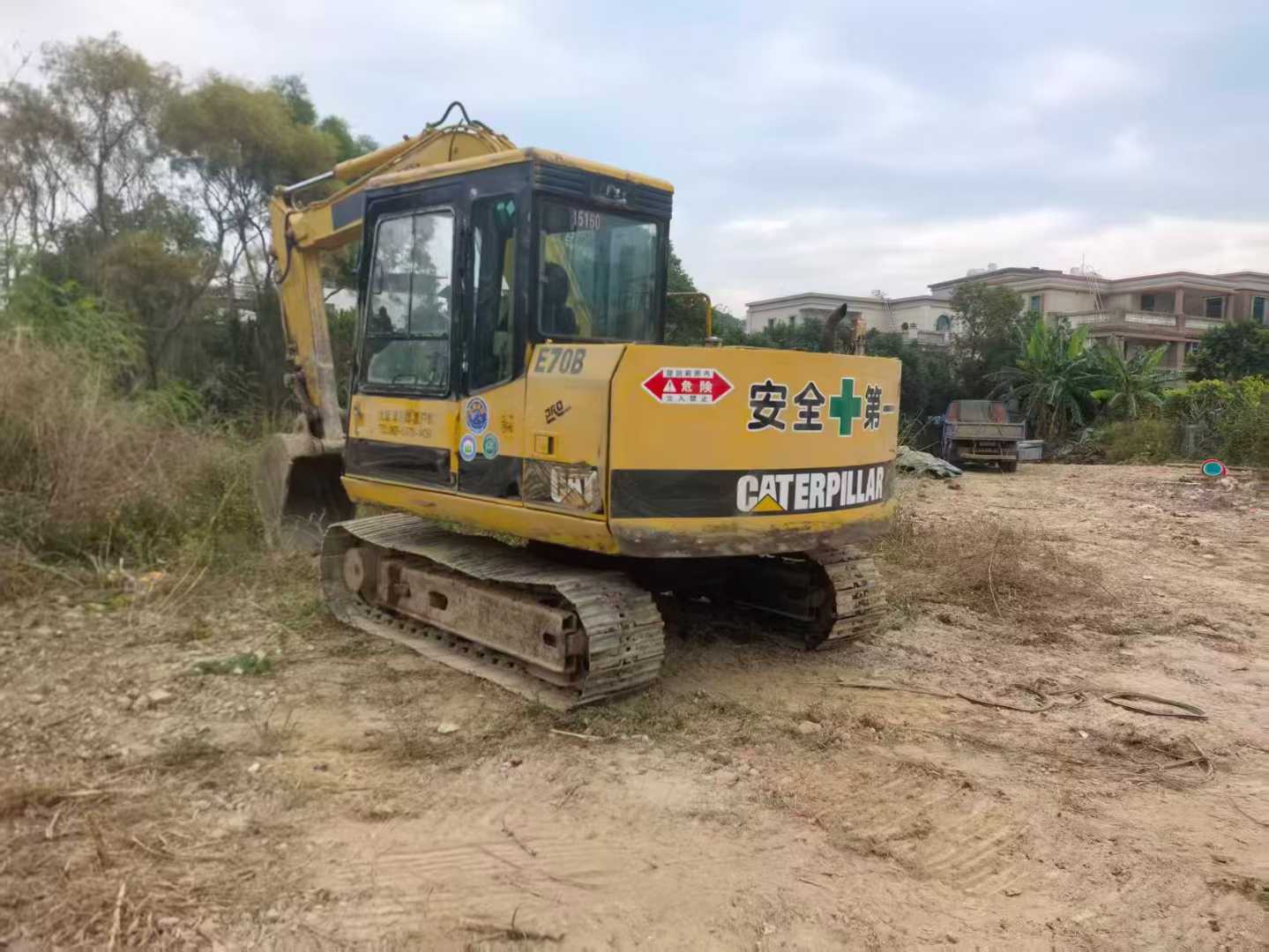Used Caterpillar E70B Excavator 2016 Model