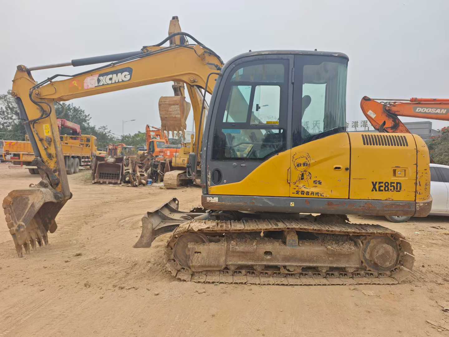 Used XCMG XE75DA Excavator 2019 Model / 5