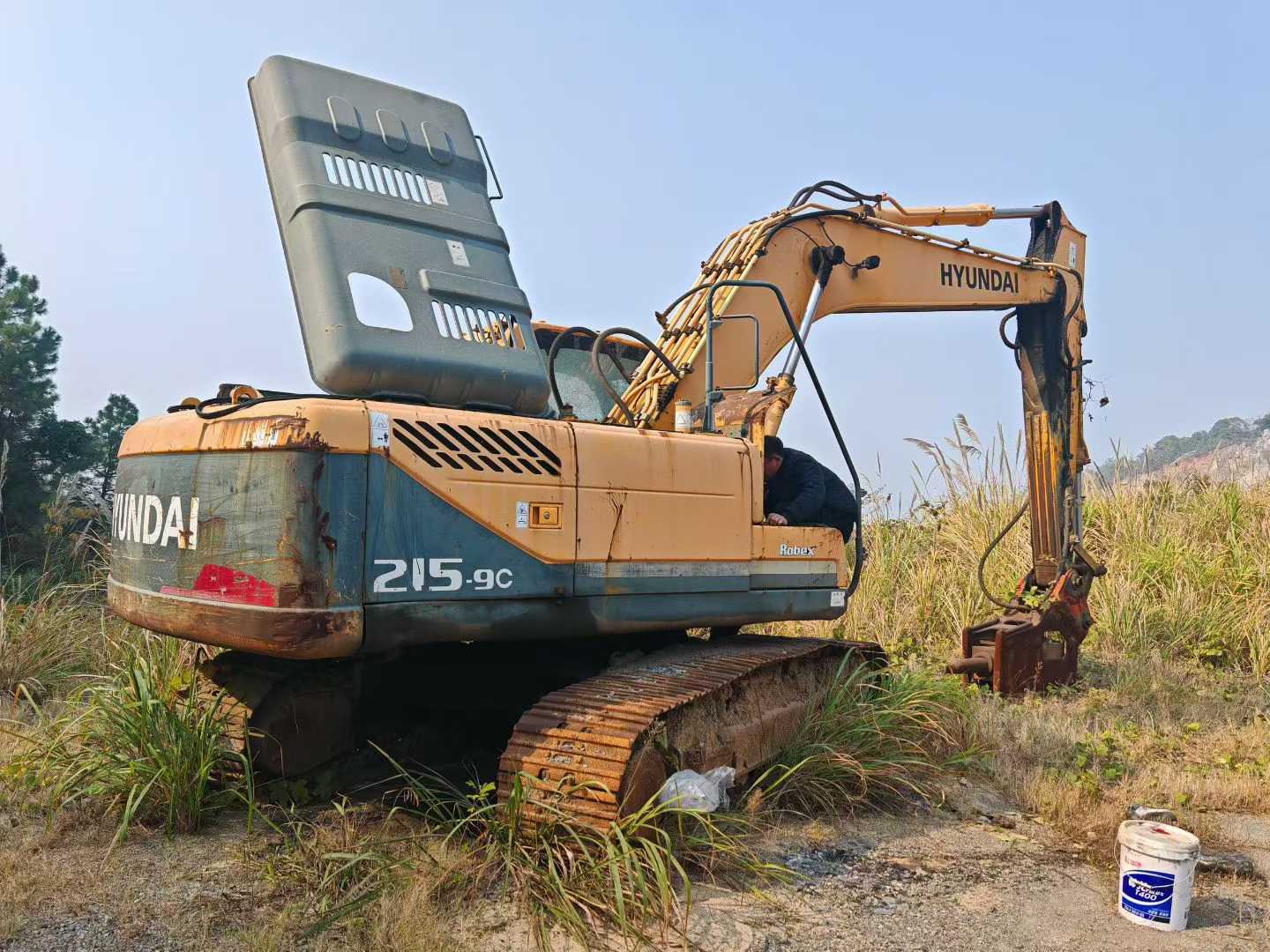 Used Hyundai R215-9C Excavator 2015 Model / 2