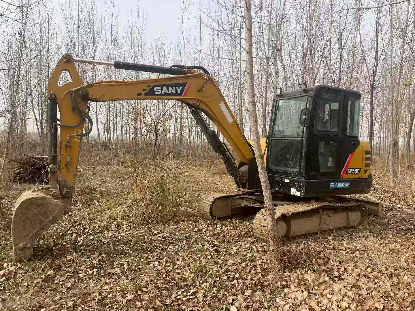 Used Sany SY55 Excavator 2020 Model / 3