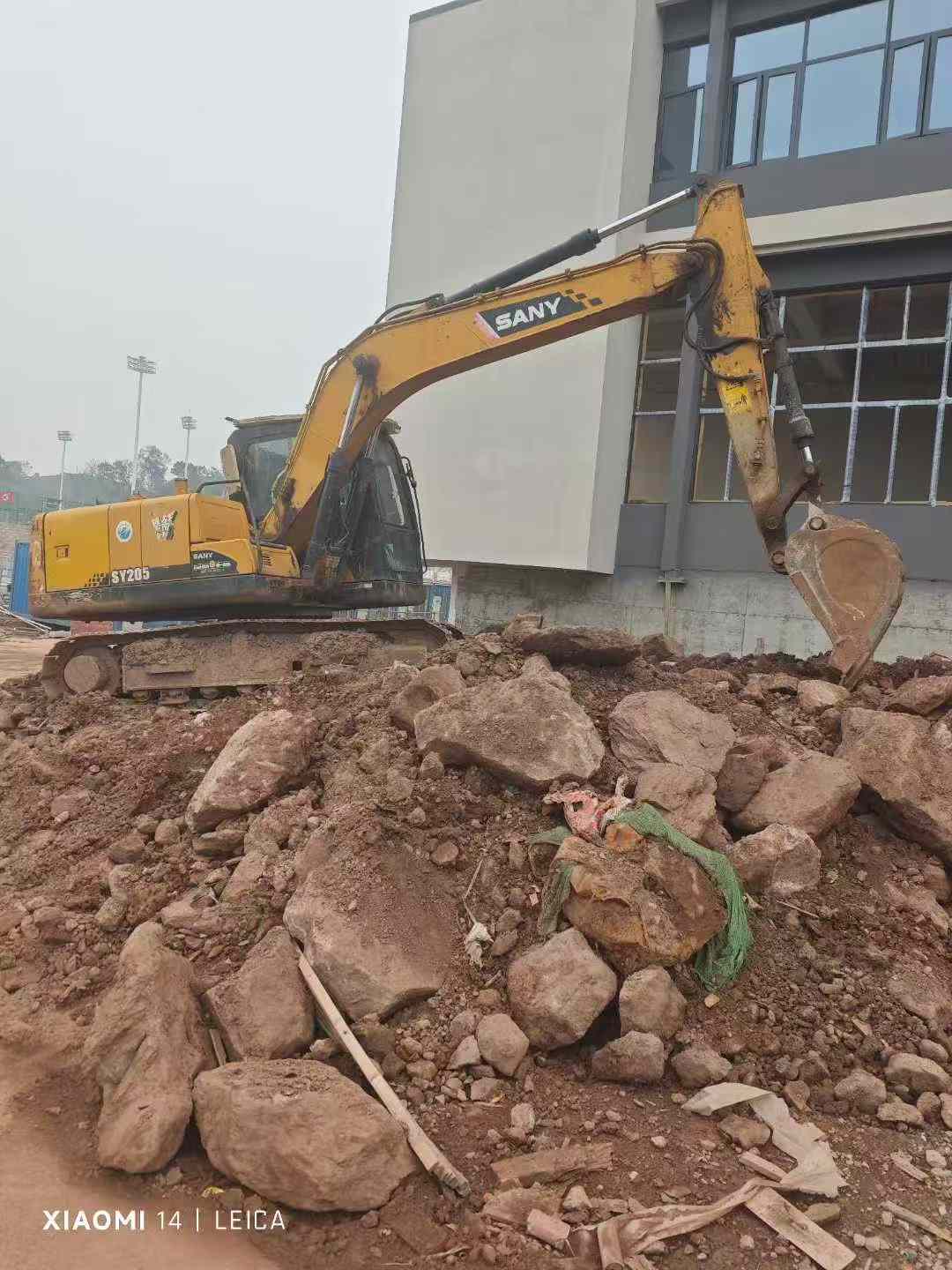 Used Sany SY135 Excavator 2018 Model / 2