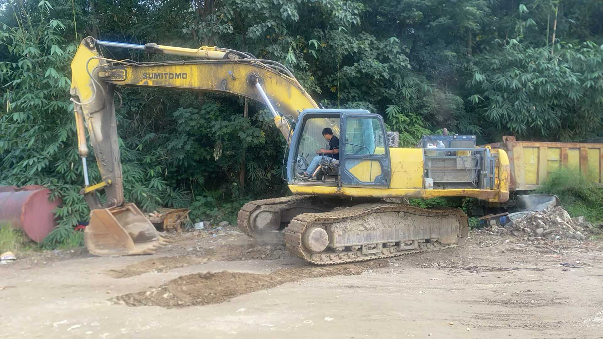 Used Sumitomo SH350-5 Excavator 2016 Model