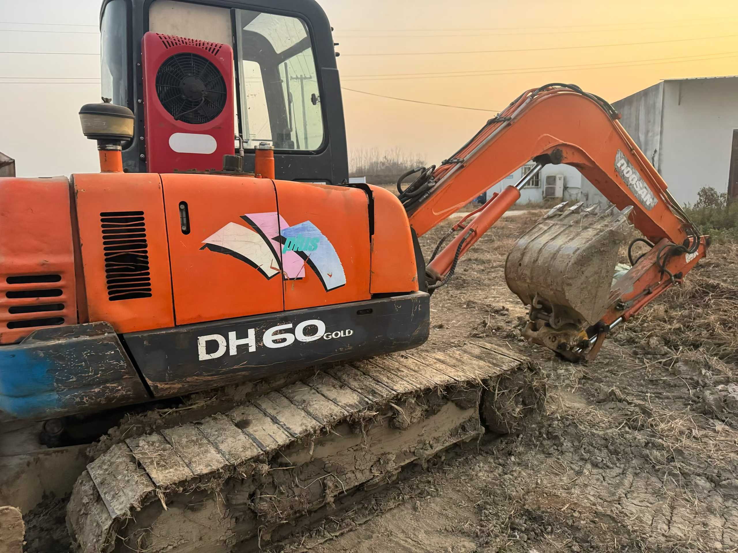 Used Doosan DH55 Excavator 2014 Model / 3