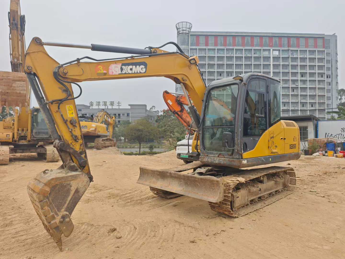 Used XCMG XE75DA Excavator 2019 Model