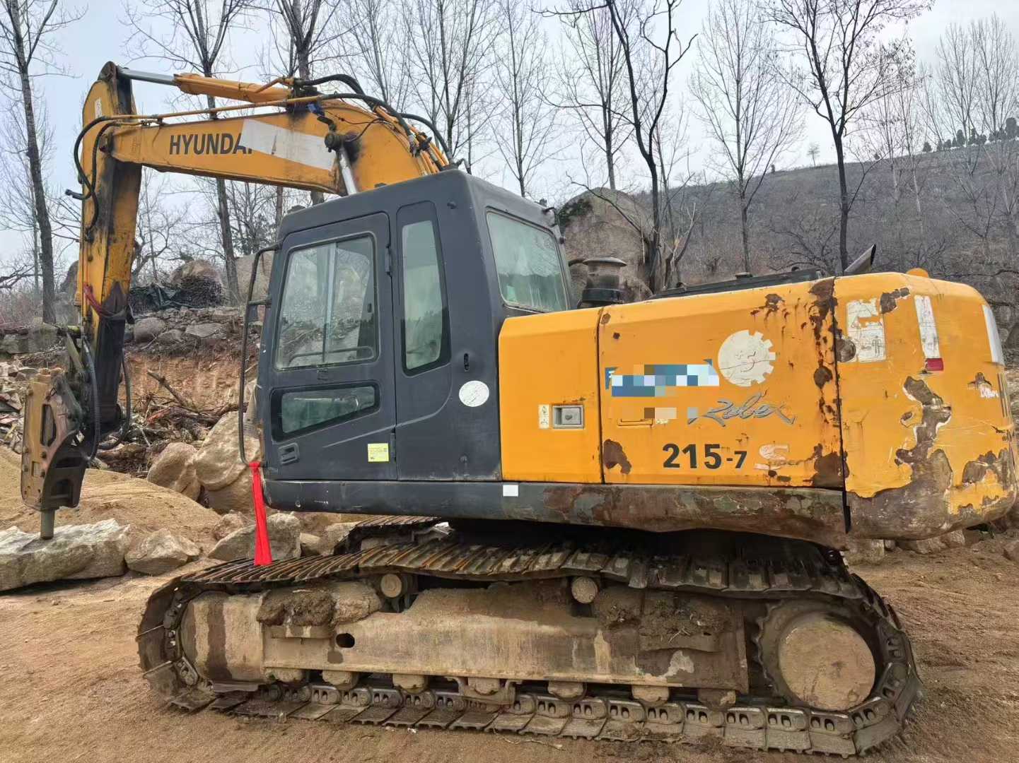 Used Hyundai R215-7 Excavator 2016 Model