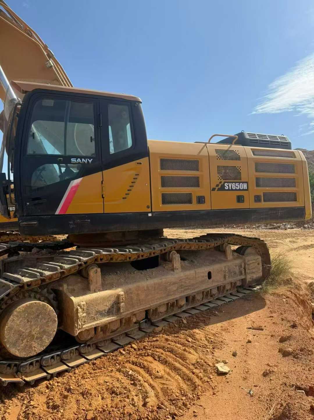 Used Sany SY650H Excavator 2022 Model