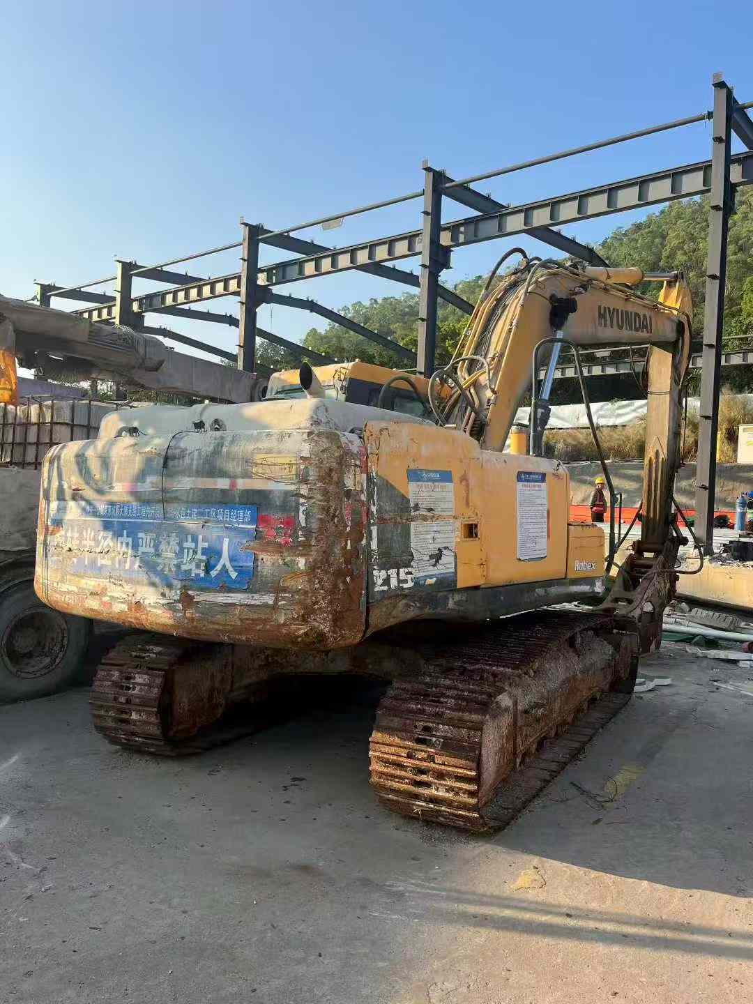 Used Hyundai R215VS Excavator 2020 Model / 2