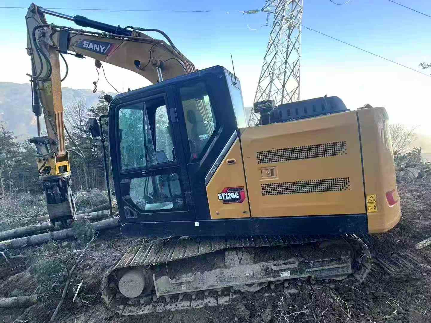Used Sany SY125H Excavator 2016 Model