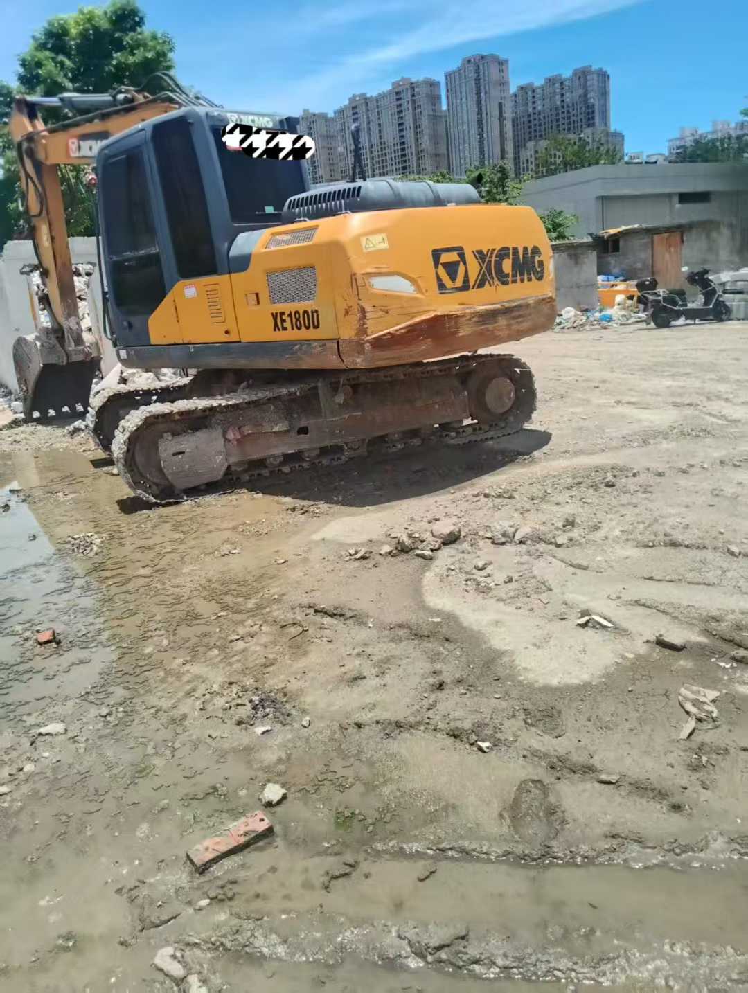 Used XCMG XE135GA Excavator 2020 Model / 9