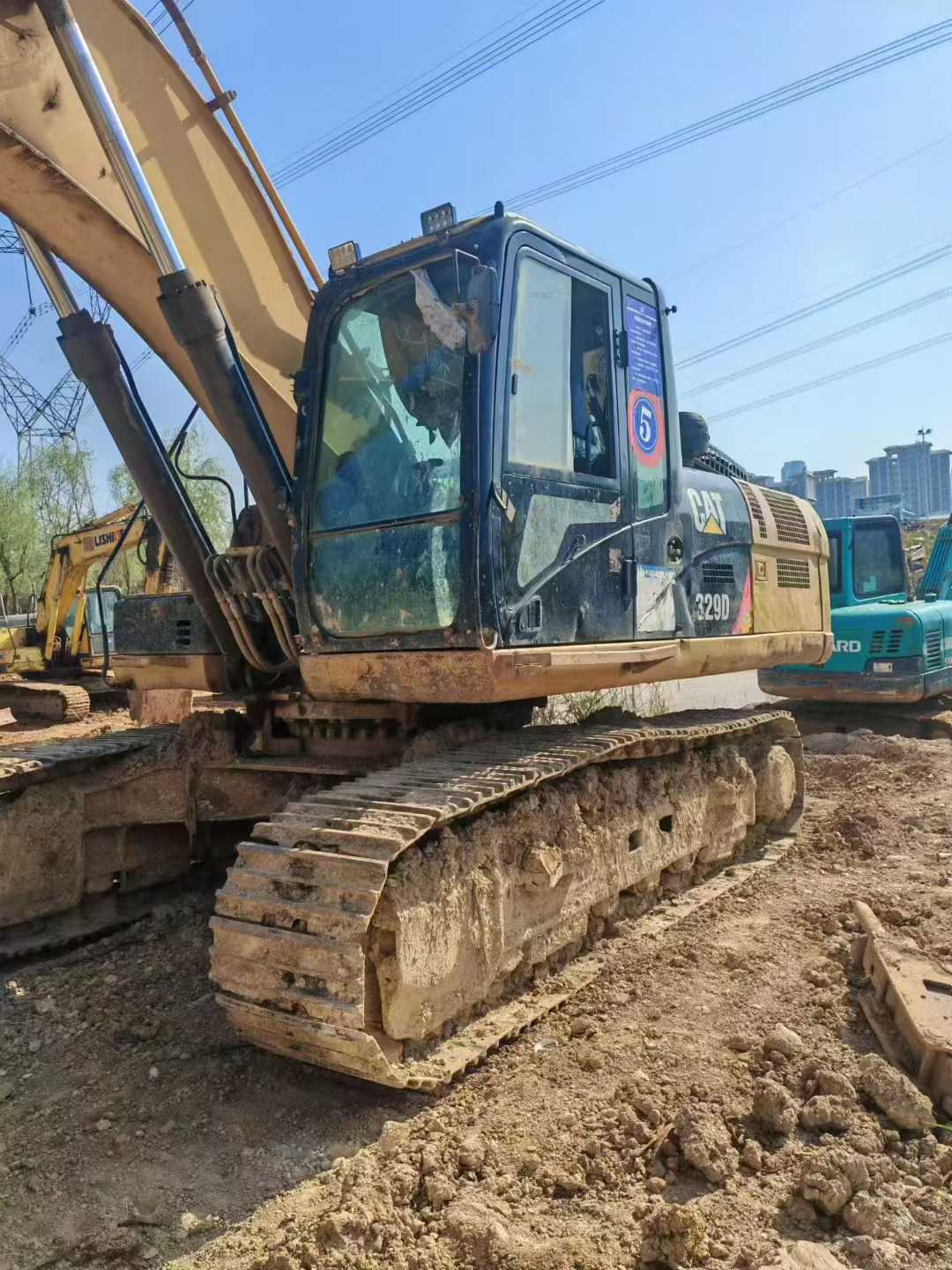 Used Caterpillar 329EL Excavator 2013 Model / 7