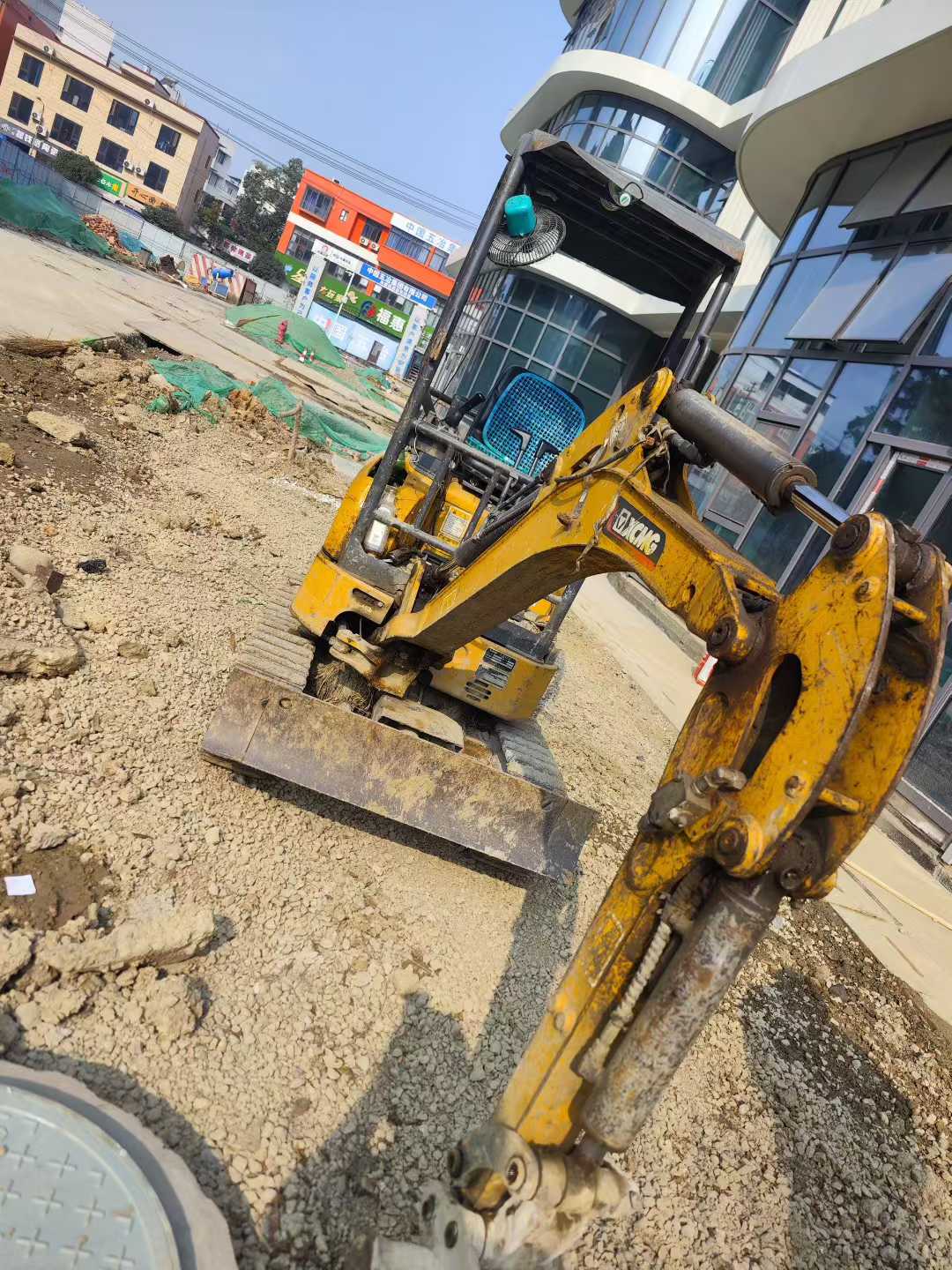 Used XCMG XE17U Excavator 2022 Model / 8