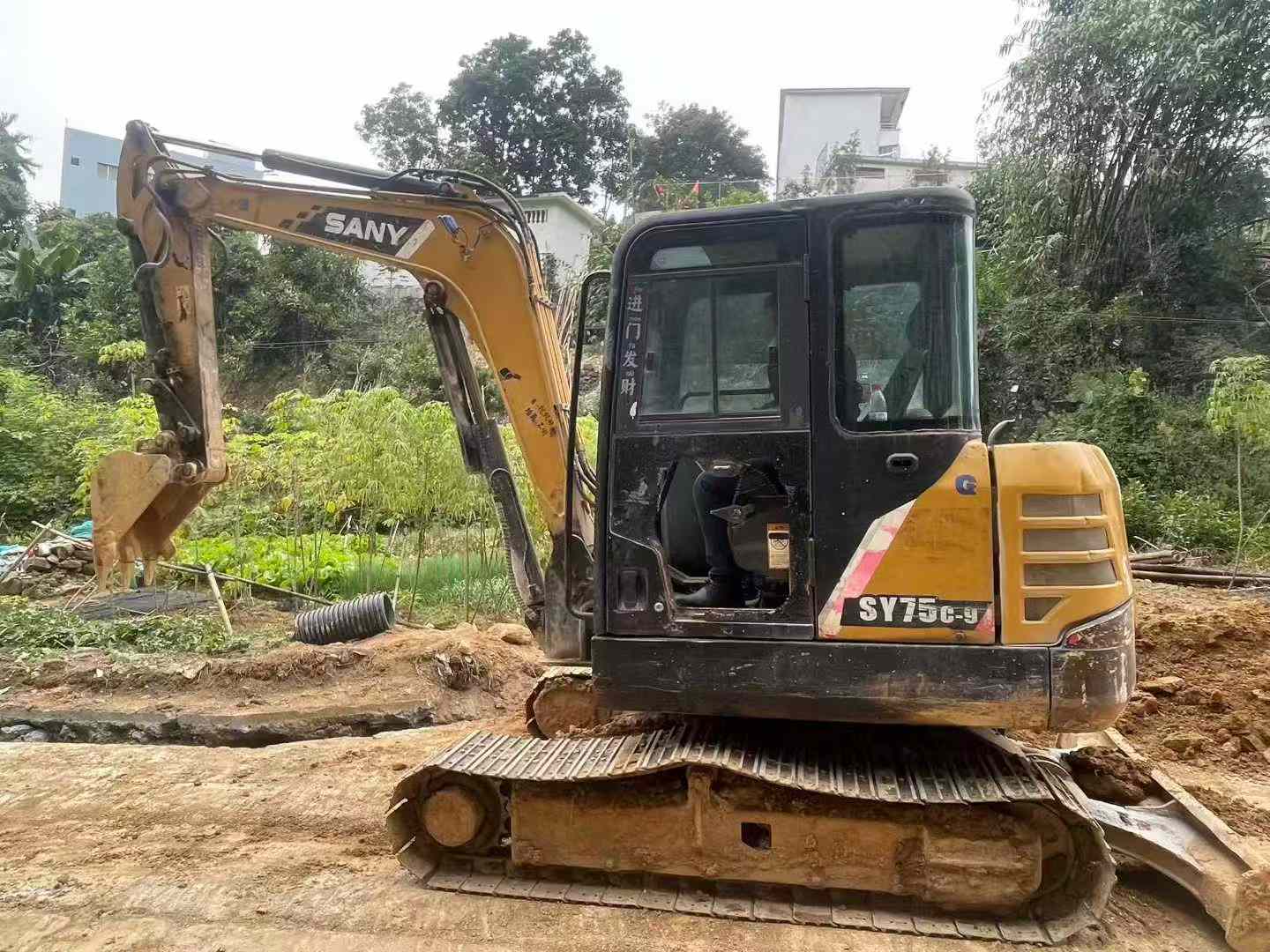 Used Sany SY55 Excavator 2016 Model / 2