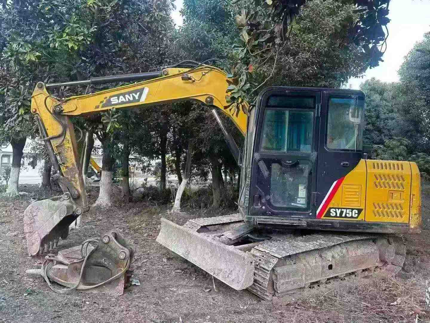 Used Sany SY75 Excavator 2020 Model