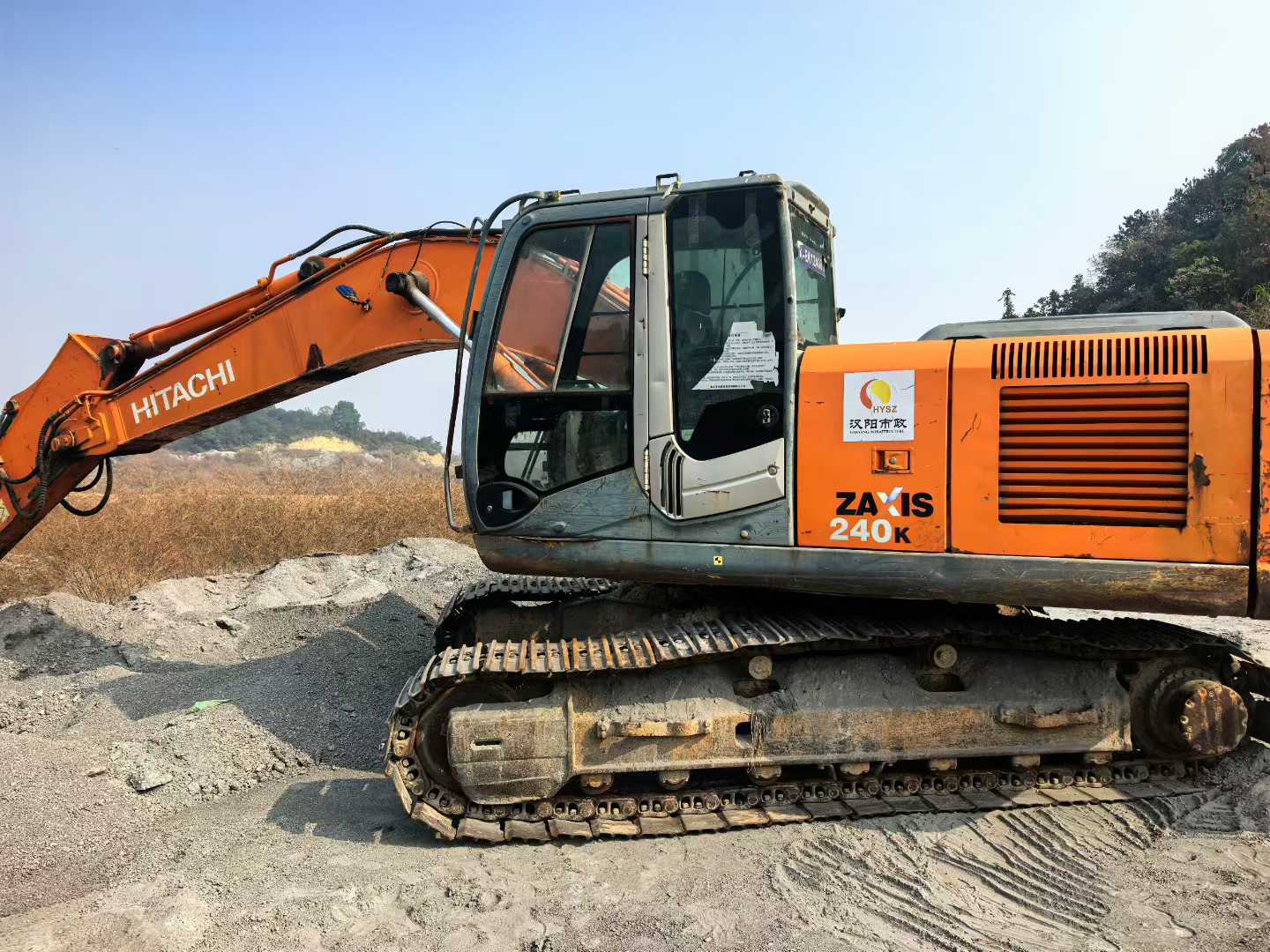 Used Hitachi ZX210K Excavator 2016 Model