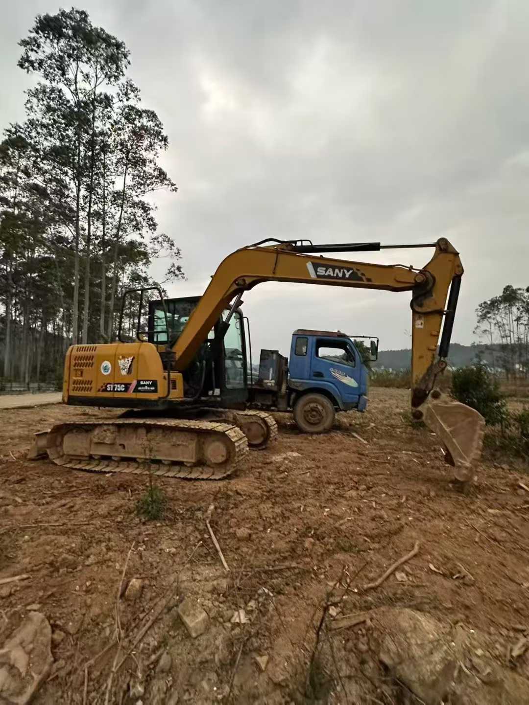 Used Sany SY75 Excavator 2019 Model