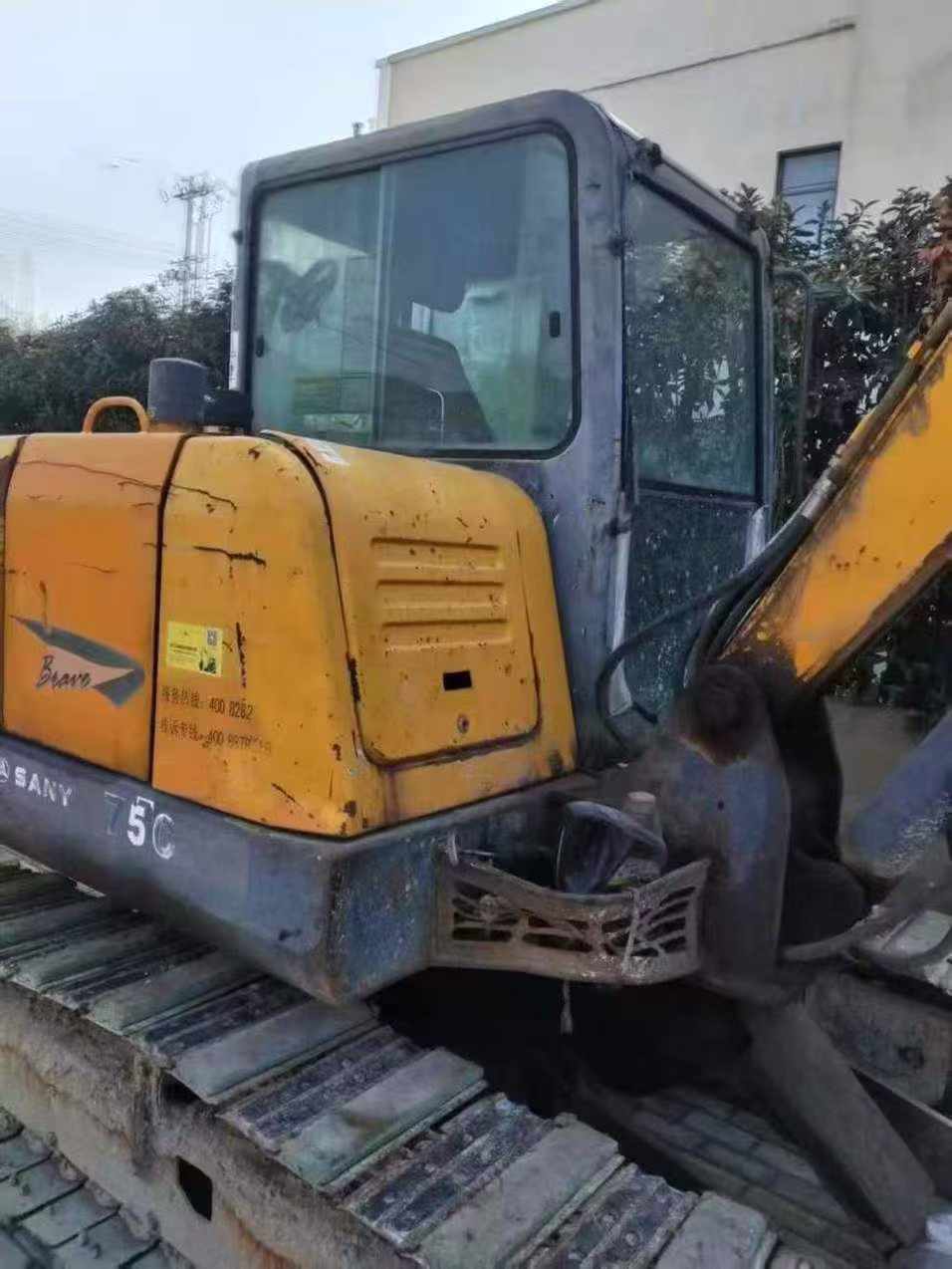 Used Sany SY55 Excavator 2016 Model / 2