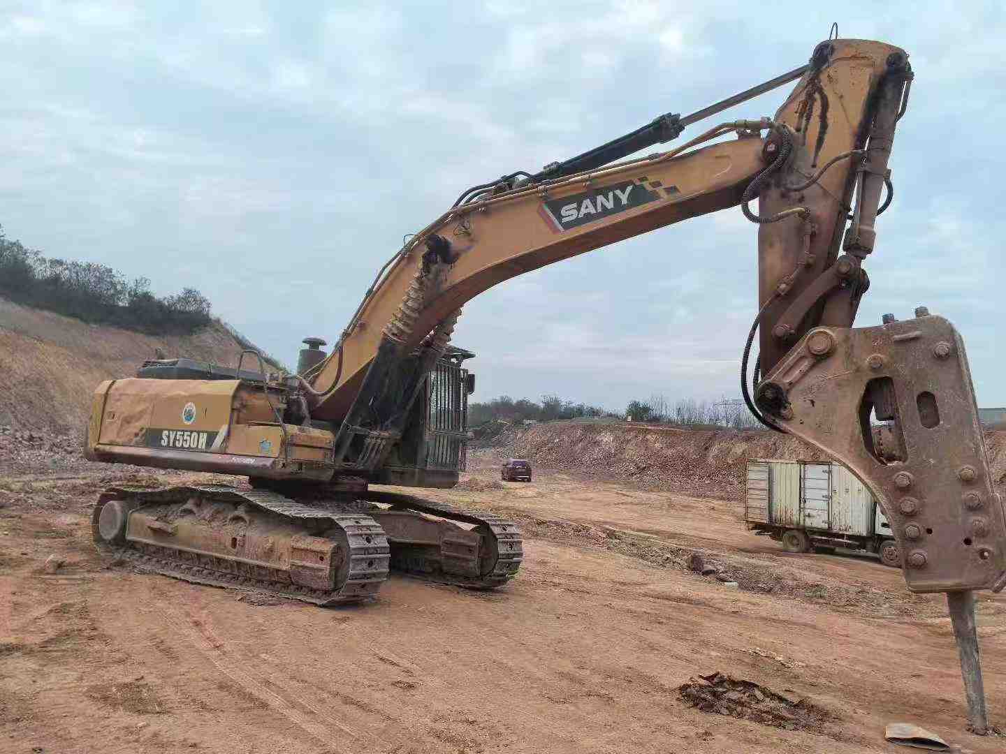 Used Sany SY55 Excavator 2020 Model / 4