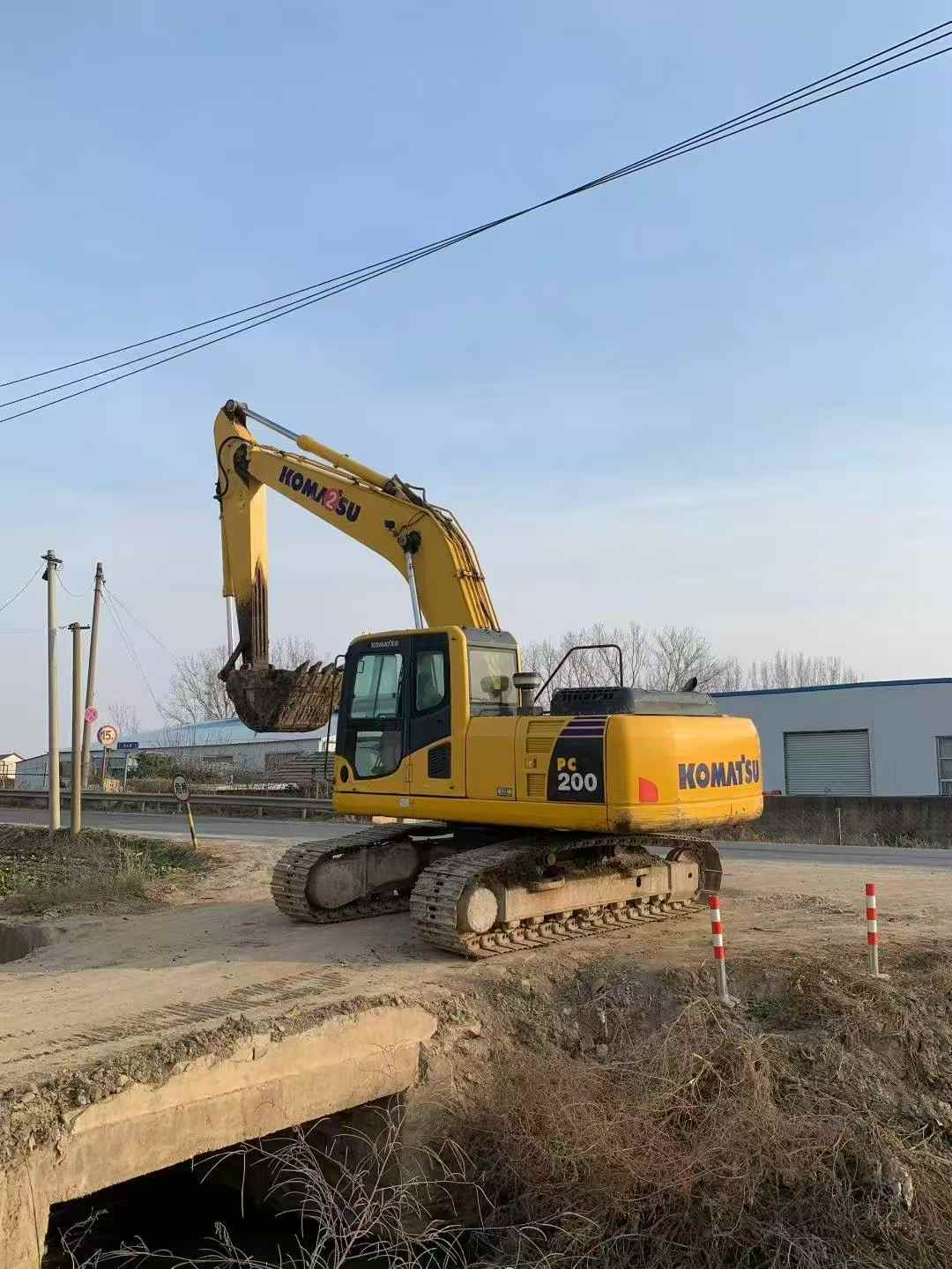 Used Komatsu PC200-8 Excavator 2016 Model / 3