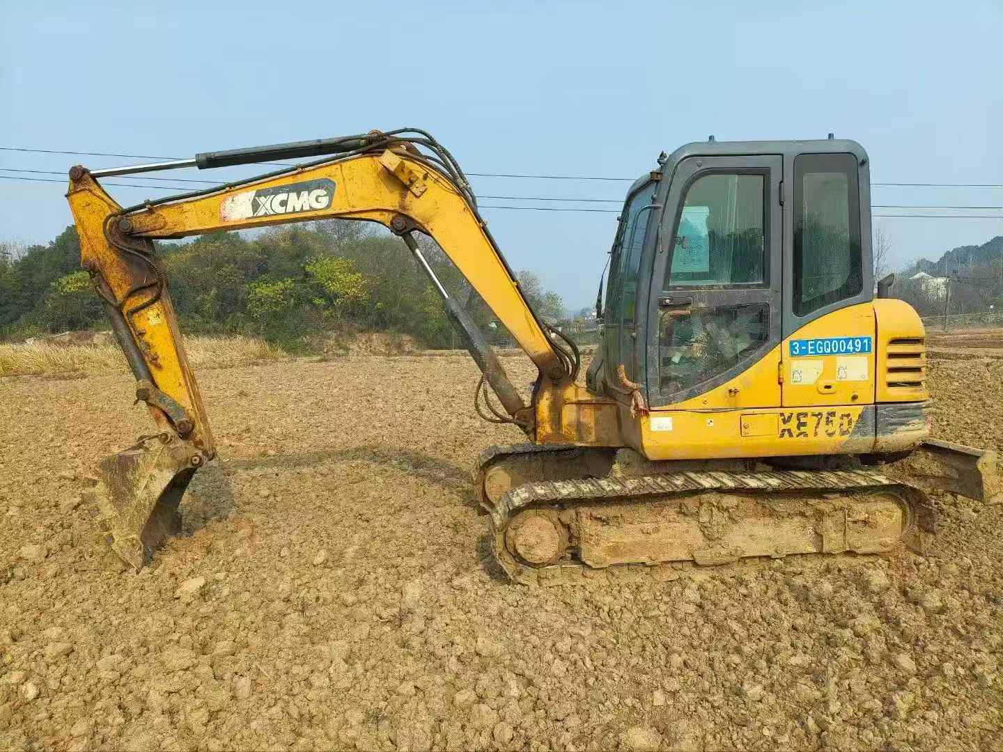 Used XCMG XE60 Excavator 2020 Model / 3