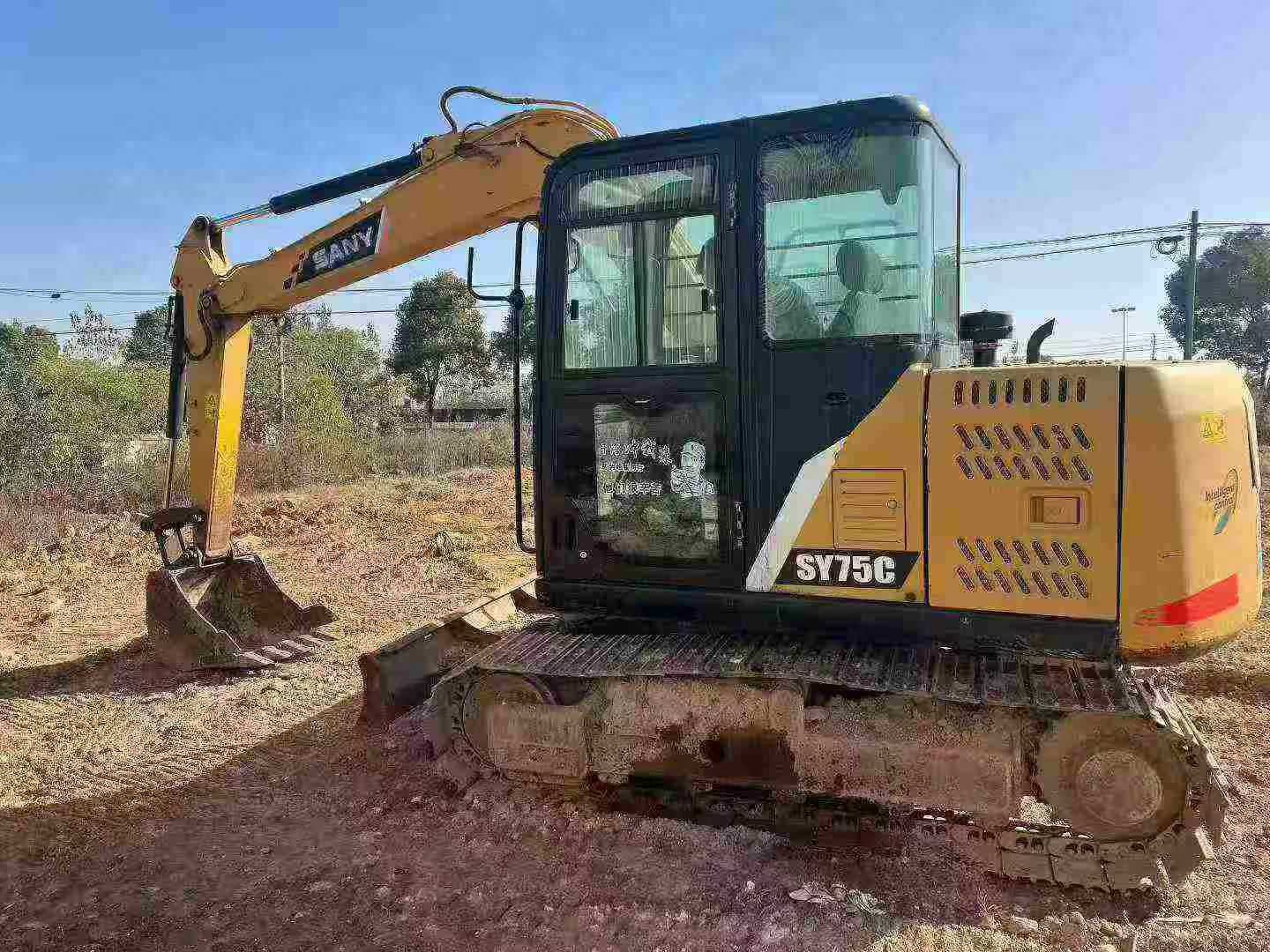 Used Sany SY75 Excavator 2018 Model / 4
