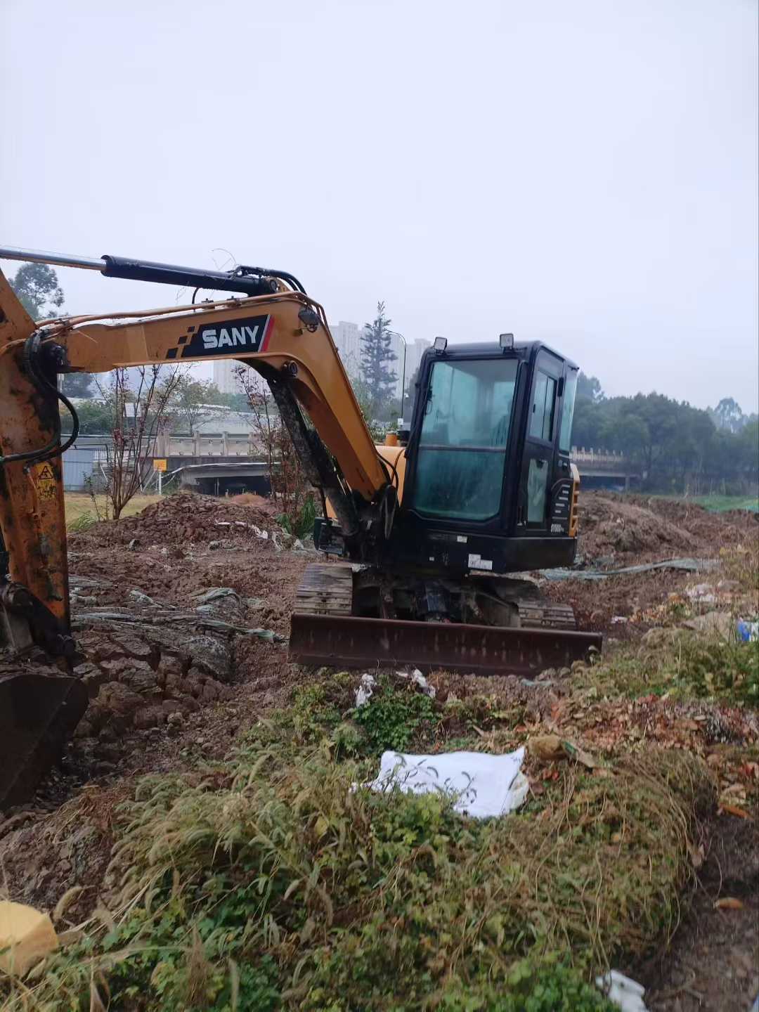 Used Sany SY55 Excavator 2021 Model / 5