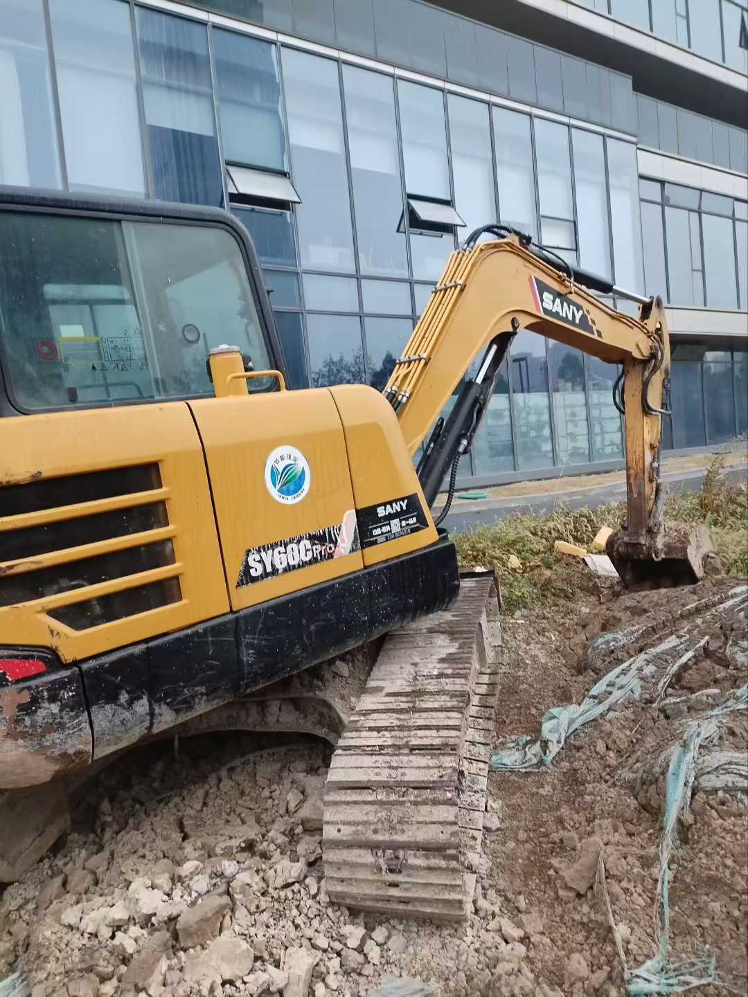 Used Sany SY55 Excavator 2021 Model / 3