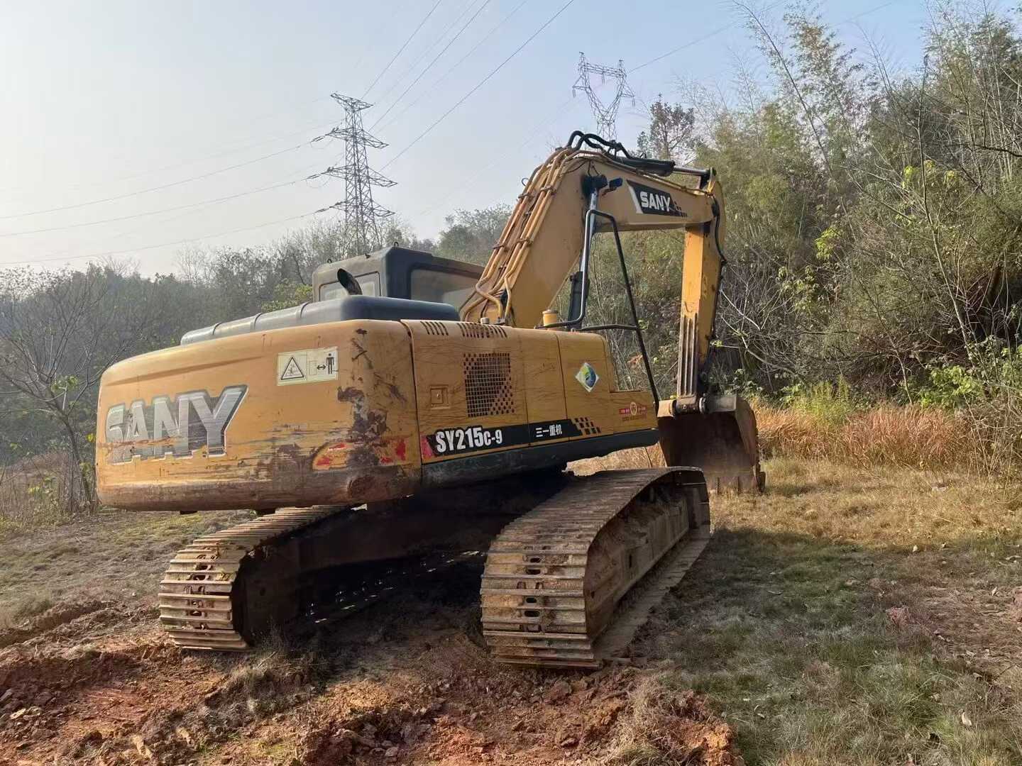 Used Sany SY215C-9 Excavator 2016 Model / 2