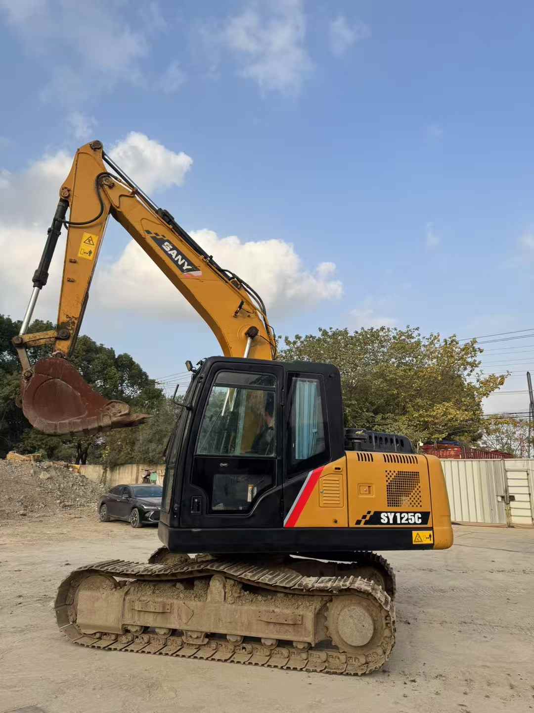 Used Sany SY125H Excavator 2021 Model / 2