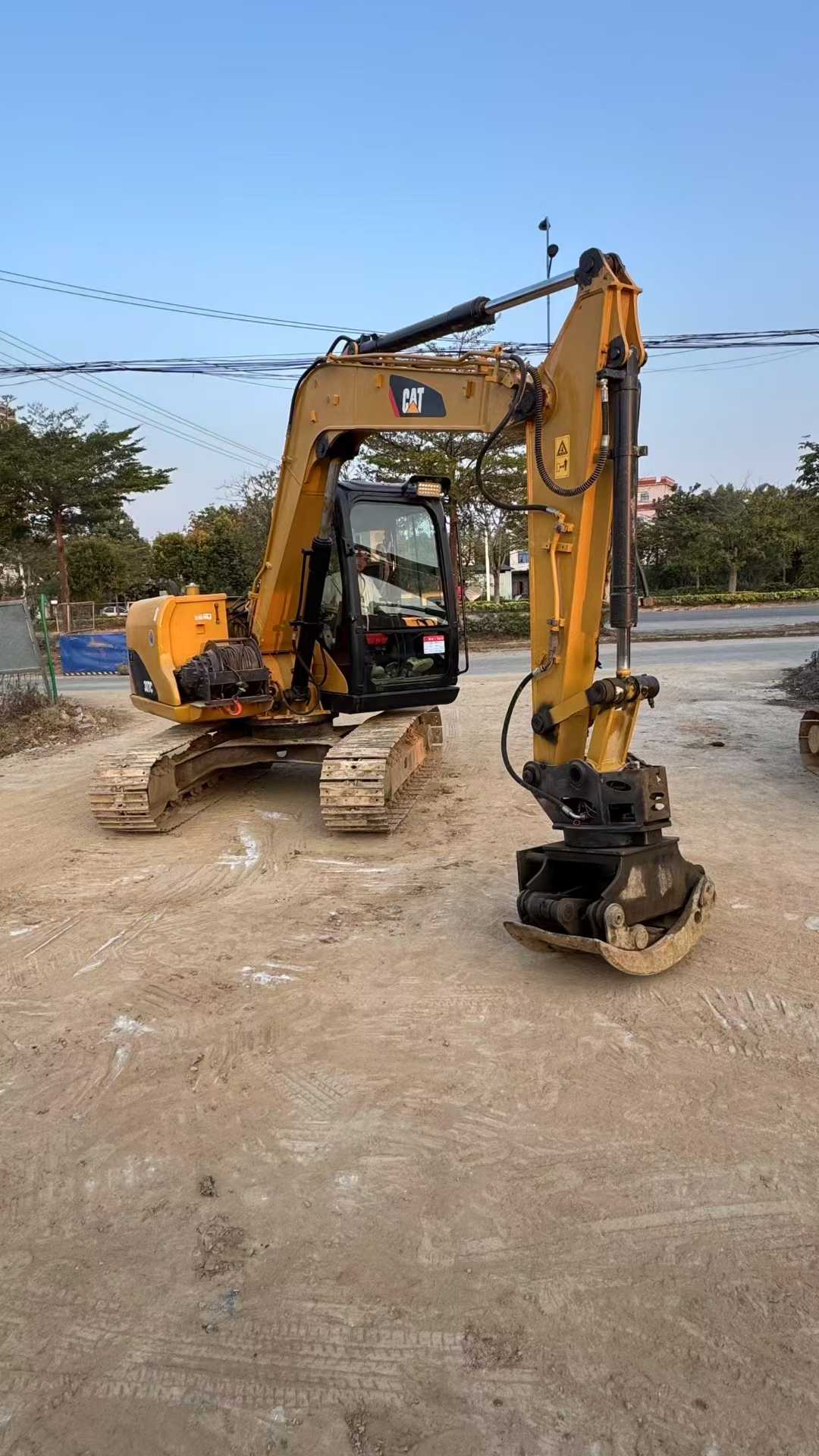Used Caterpillar 307C Excavator 2016 Model / 4