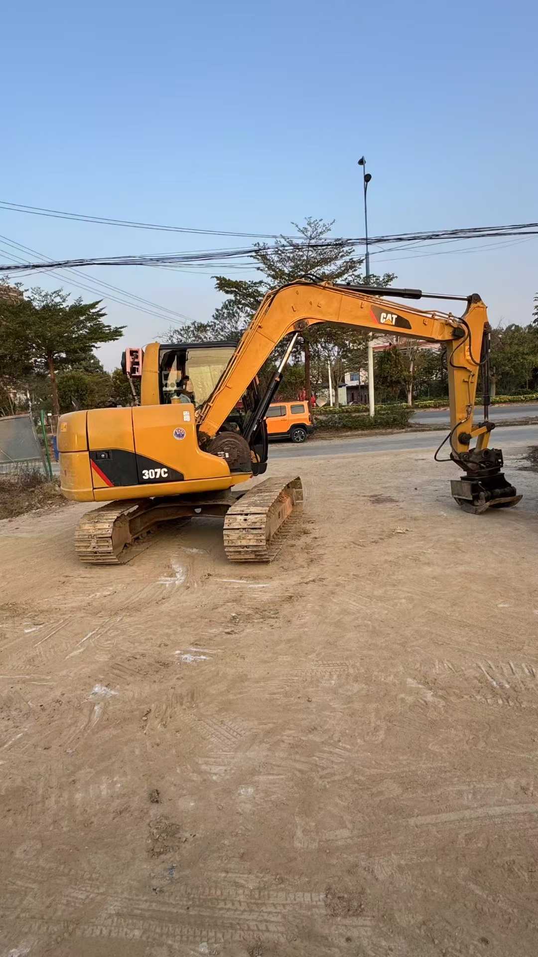 Used Caterpillar 307C Excavator 2016 Model / 3