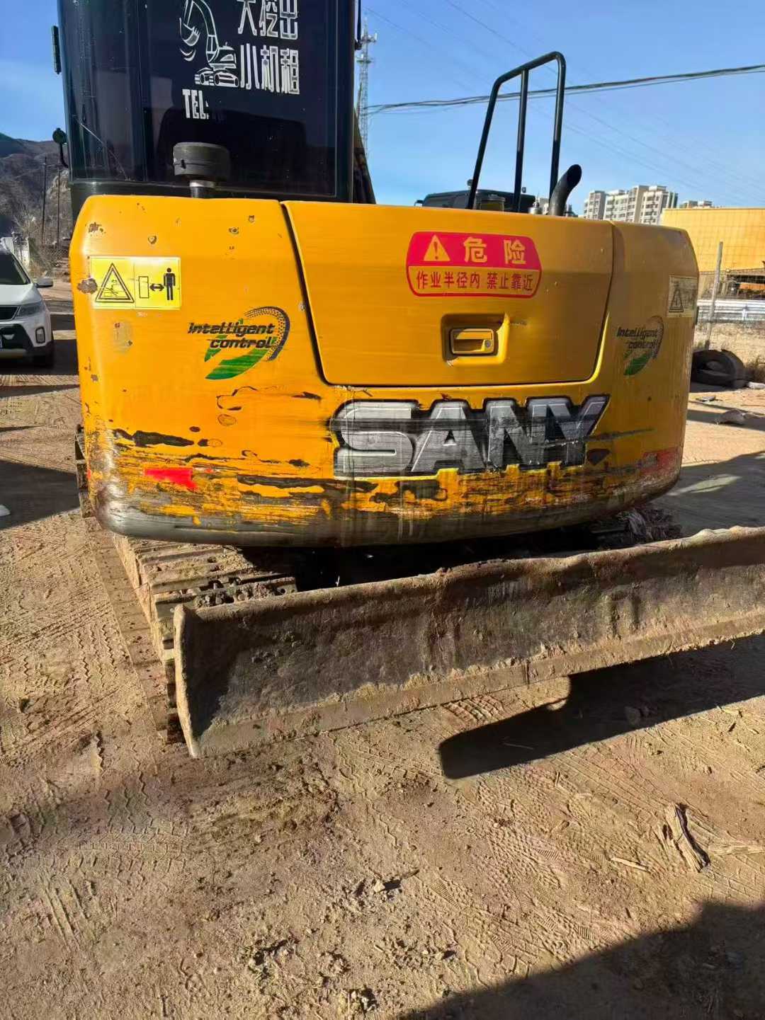 Used Sany SY75 Excavator 2018 Model