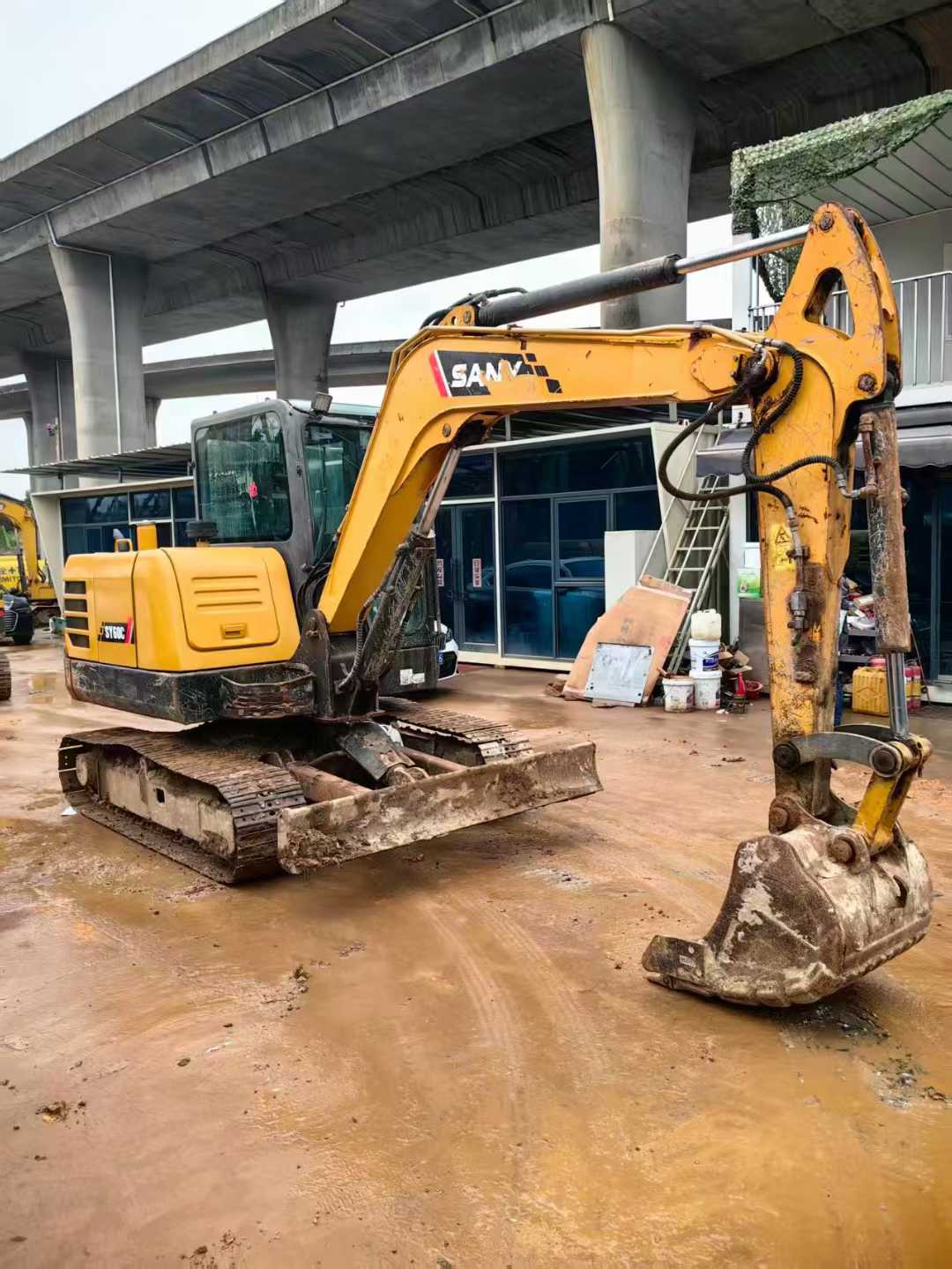 Used Sany SY55 Excavator 2016 Model / 2